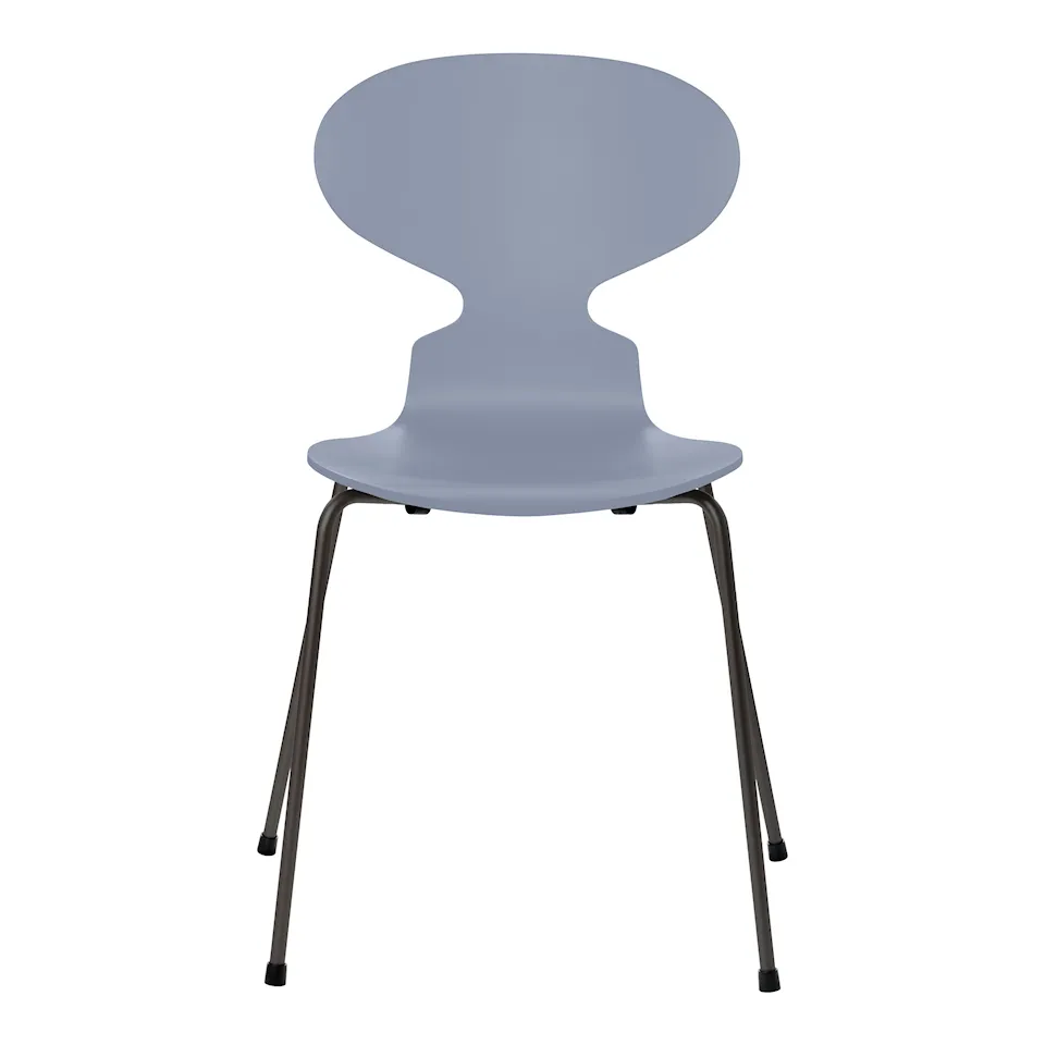 3101 Myran stol Lacquered Beech Veneer Warm Graphite