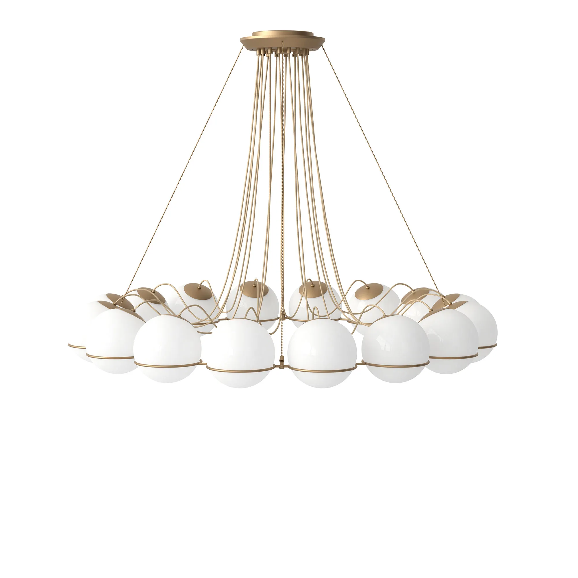 Model 2109 Opaline Spheres