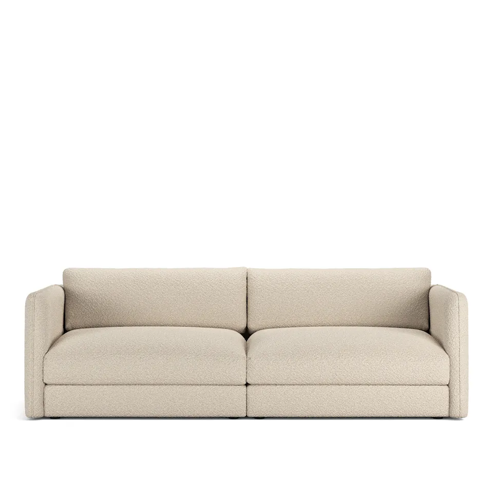 Pavarotti 2.5-Seater, Fixed Cover, Cushion Variant 03, Ascot White