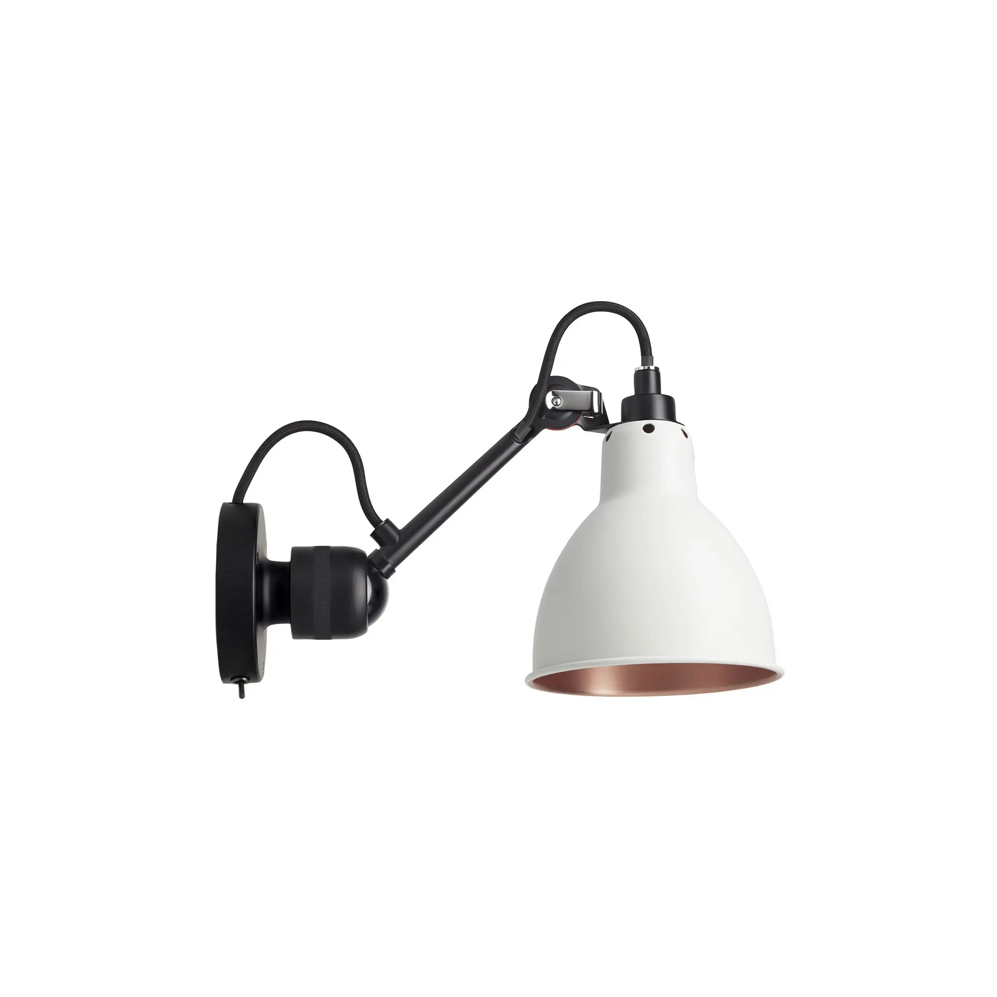 Lampe Gras No304 SW - Rund - Sort base