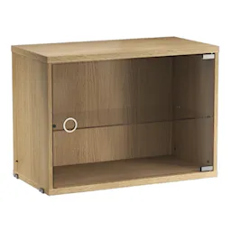 Display Cabinet with Swing Glass Door 58 cm