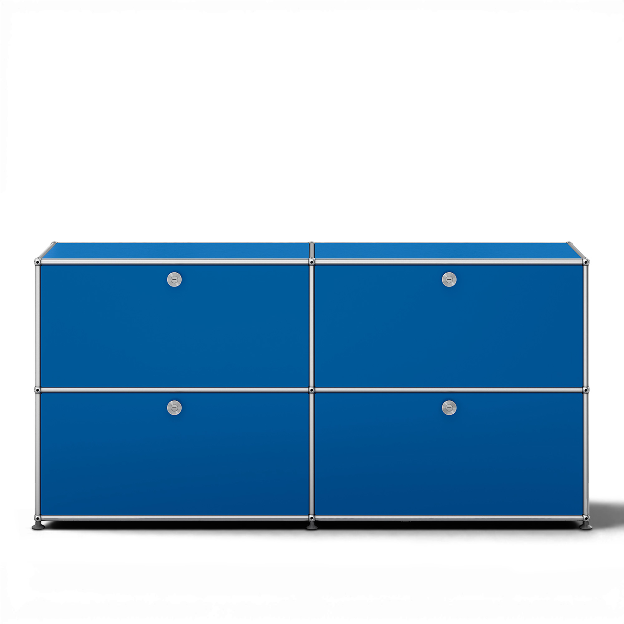 USM - USM Haller 109 Sideboard Gentian Blue - Sk&auml;nkar och sideboards - Fritz Haller & Paul Sch&auml;rer - Bl&aring; - Metall