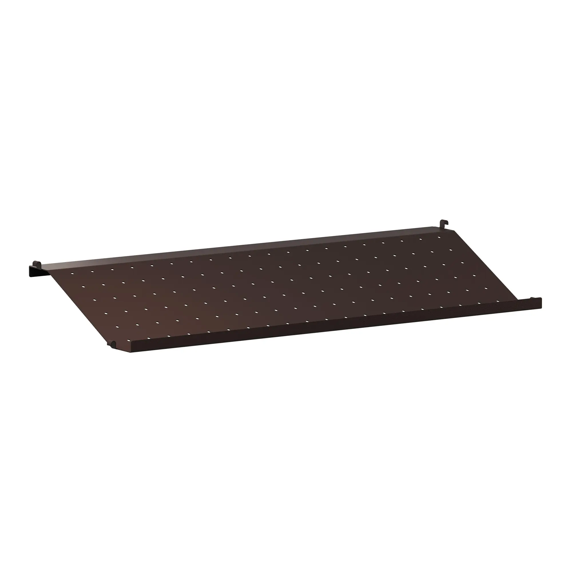 Skohyllplan 78 cm mörkbrun
