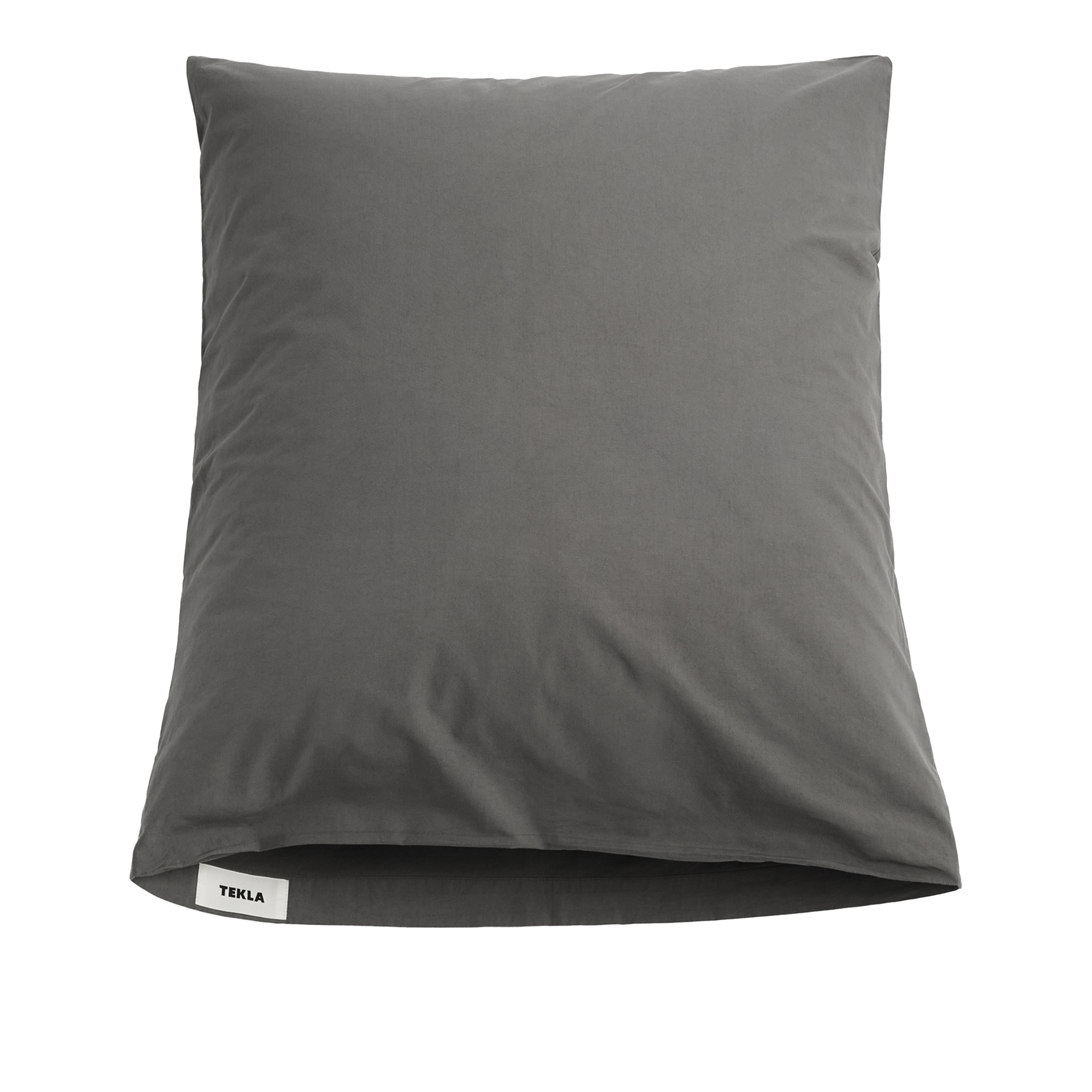 Tekla - Percale Solid Dark Taupe örngott 50 x 60 cm - Örngott | Textilier - Sovrumstextilier - Örngott | Möbelexperten