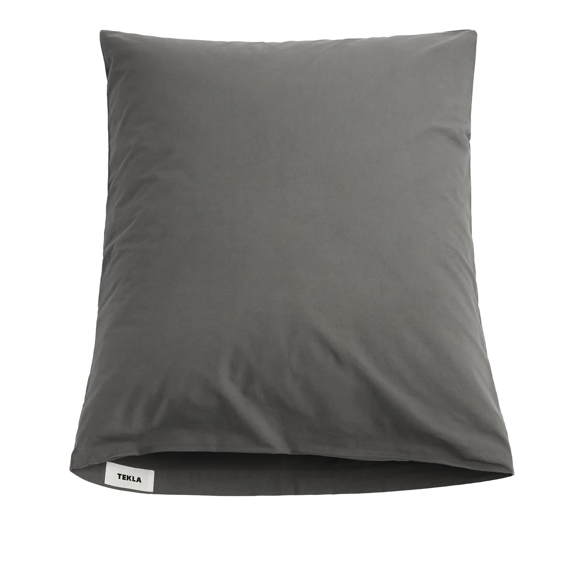 Percale Solid Dark Taupe örngott 50 x 60 cm