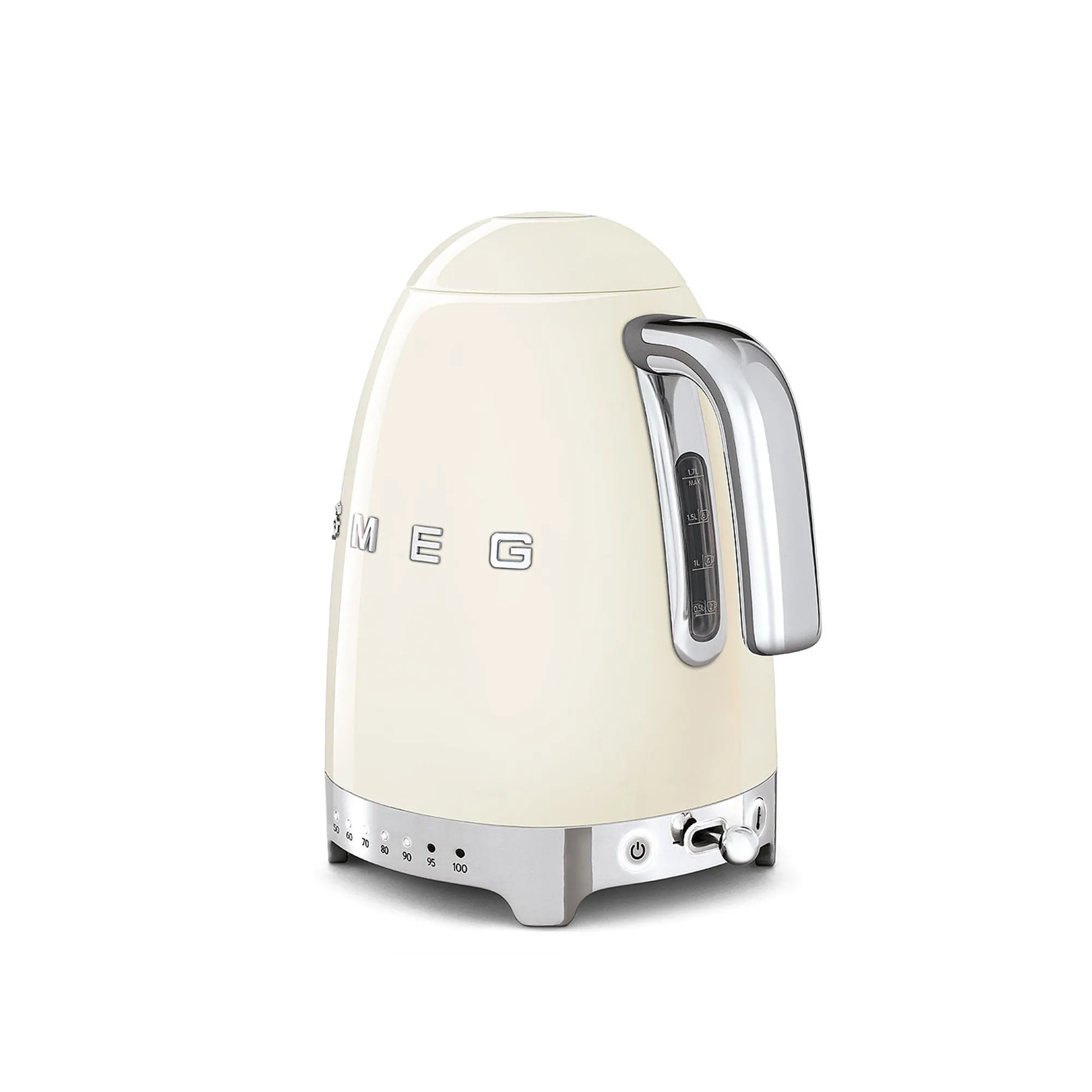 Smeg Variable Temperature Kettle Cream
