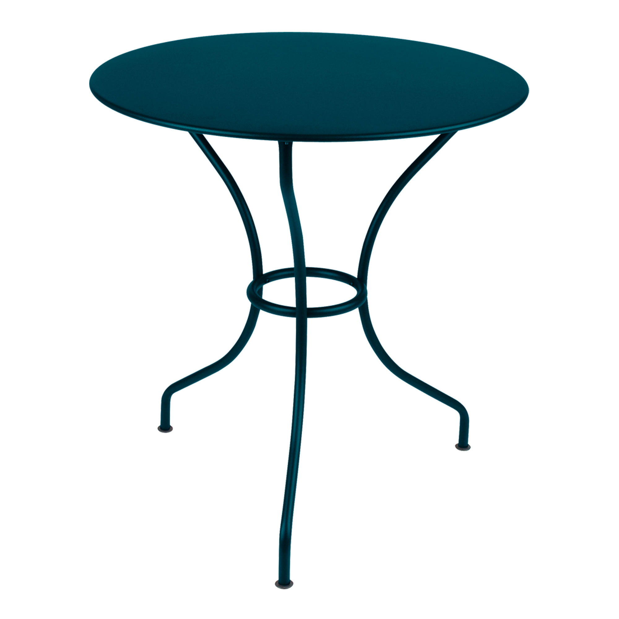 Fermob - Opera+ Table 67 cm Acapulco Blue 21 - Matbord utomhus - Blå - Metall