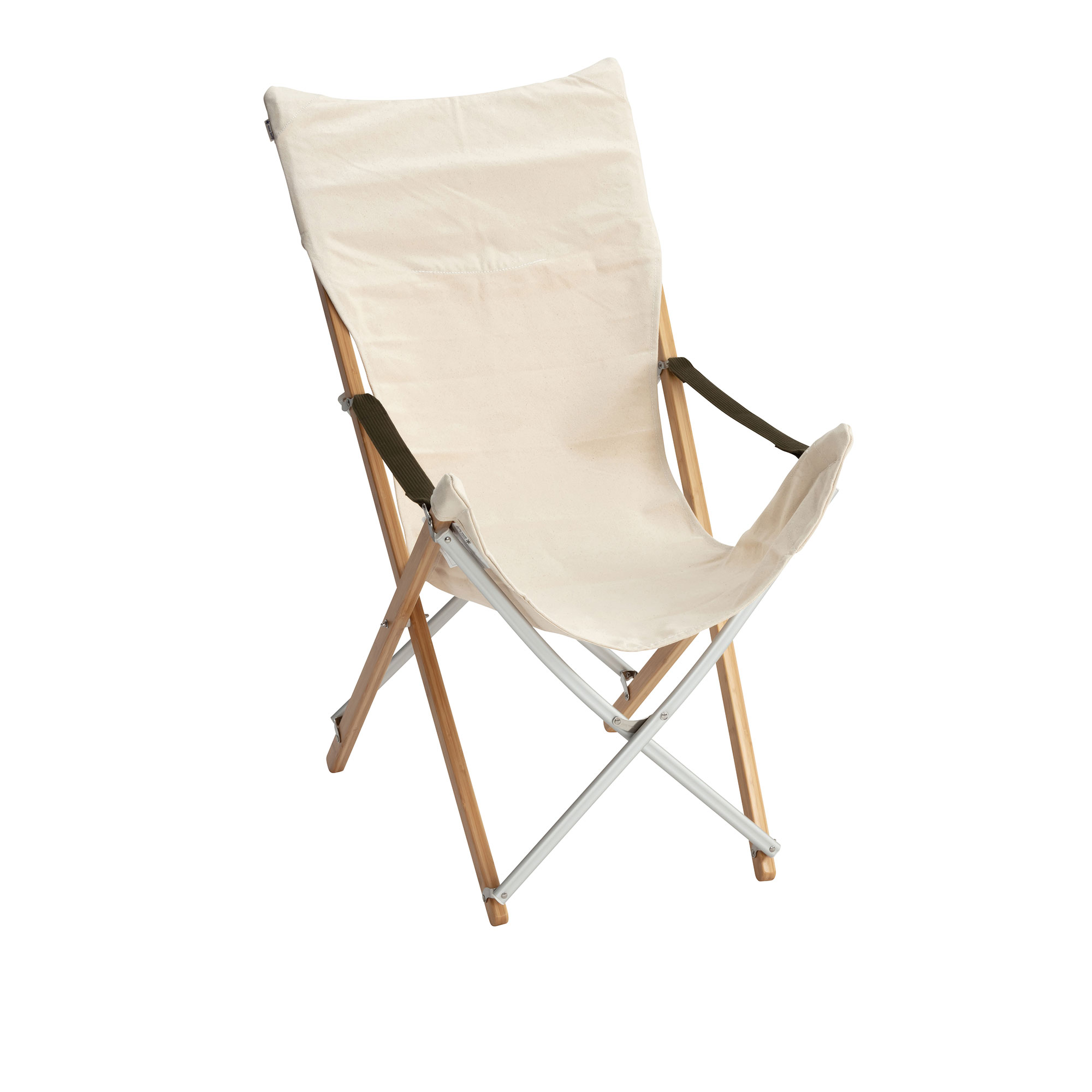 Snow Peak - Take! Chair Long - Matstolar utomhus - Vit - Metall