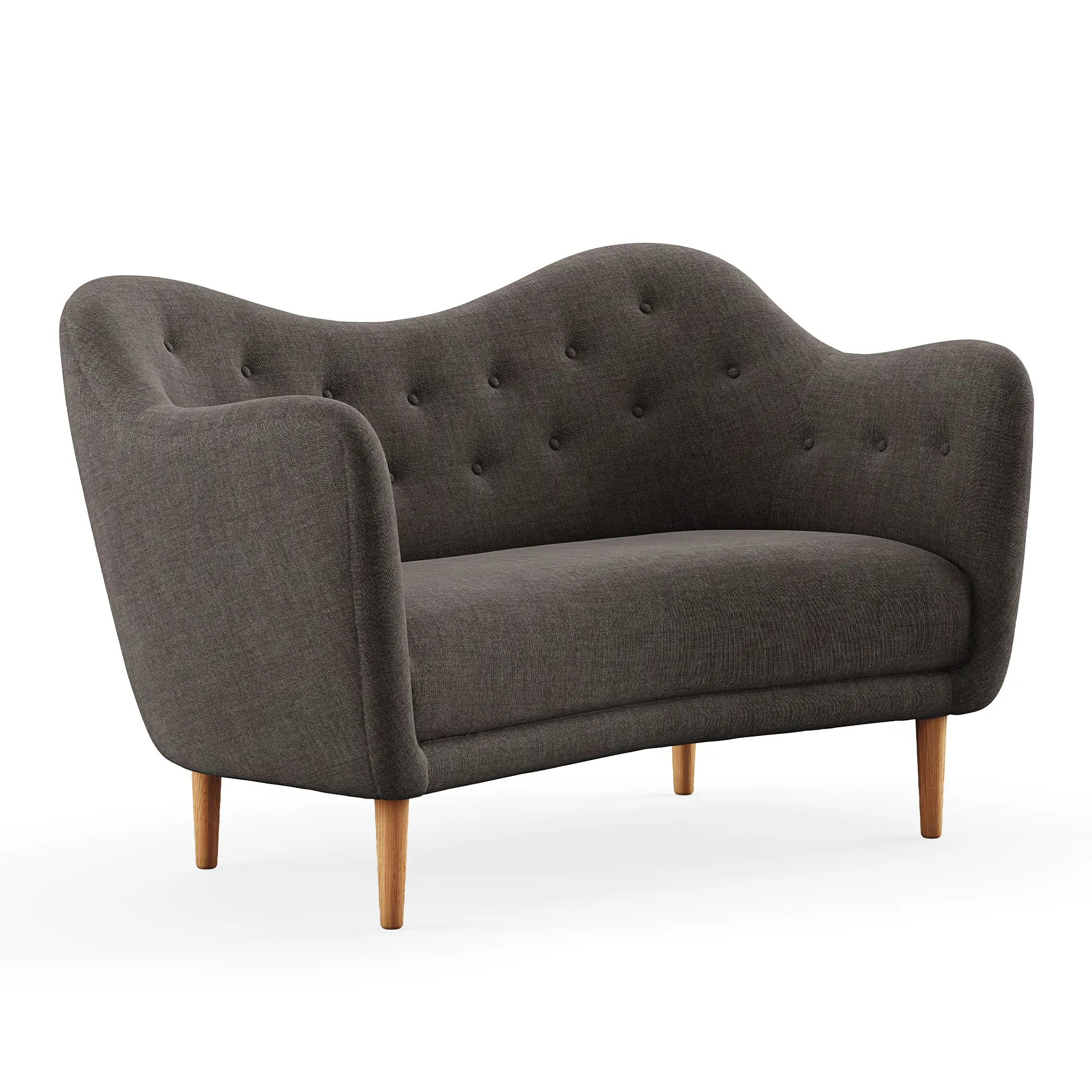 46 soffa Dark oiled oak