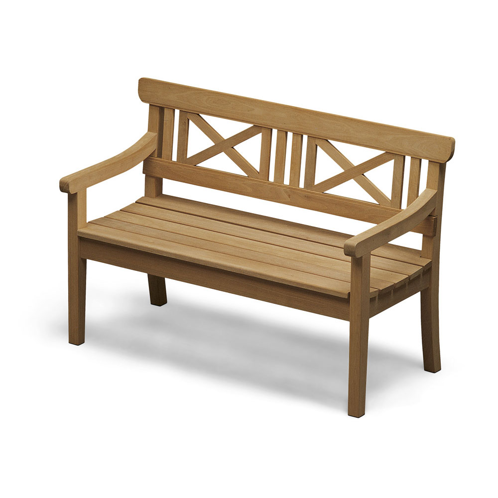 Fritz Hansen - Drachmann 120 Teak - Trädgårdsbänkar - Bernt Santesson - Trä