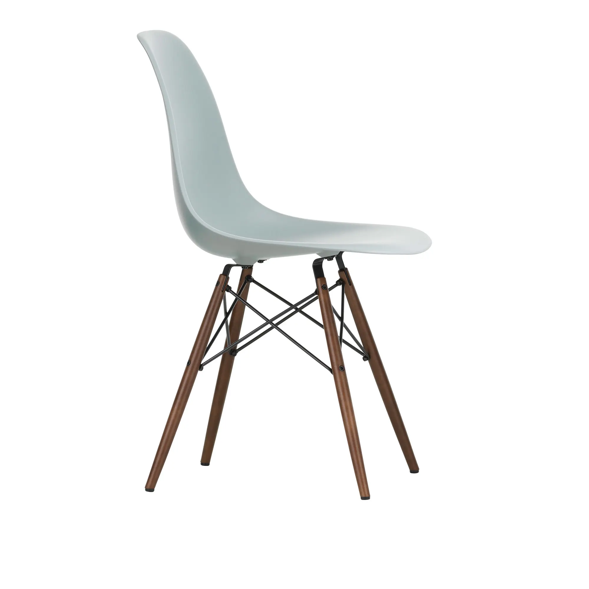 Eames RE Plastic Chair DSW stol Dark Maple