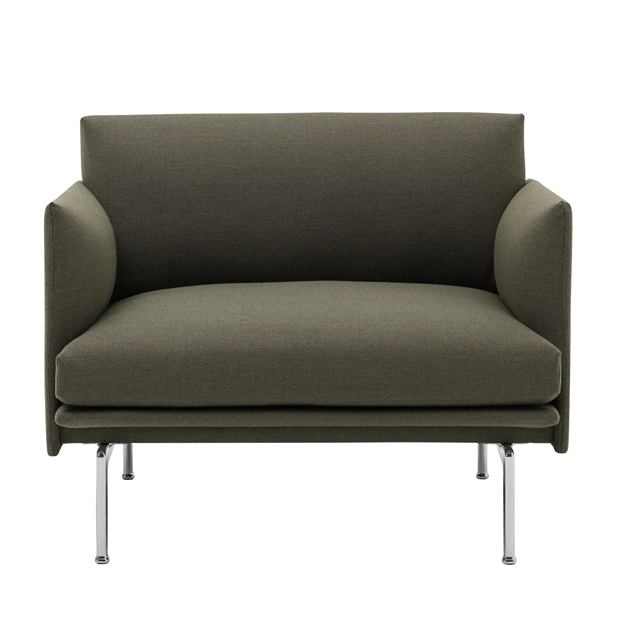 Outline Chair / Polished Aluminium Base