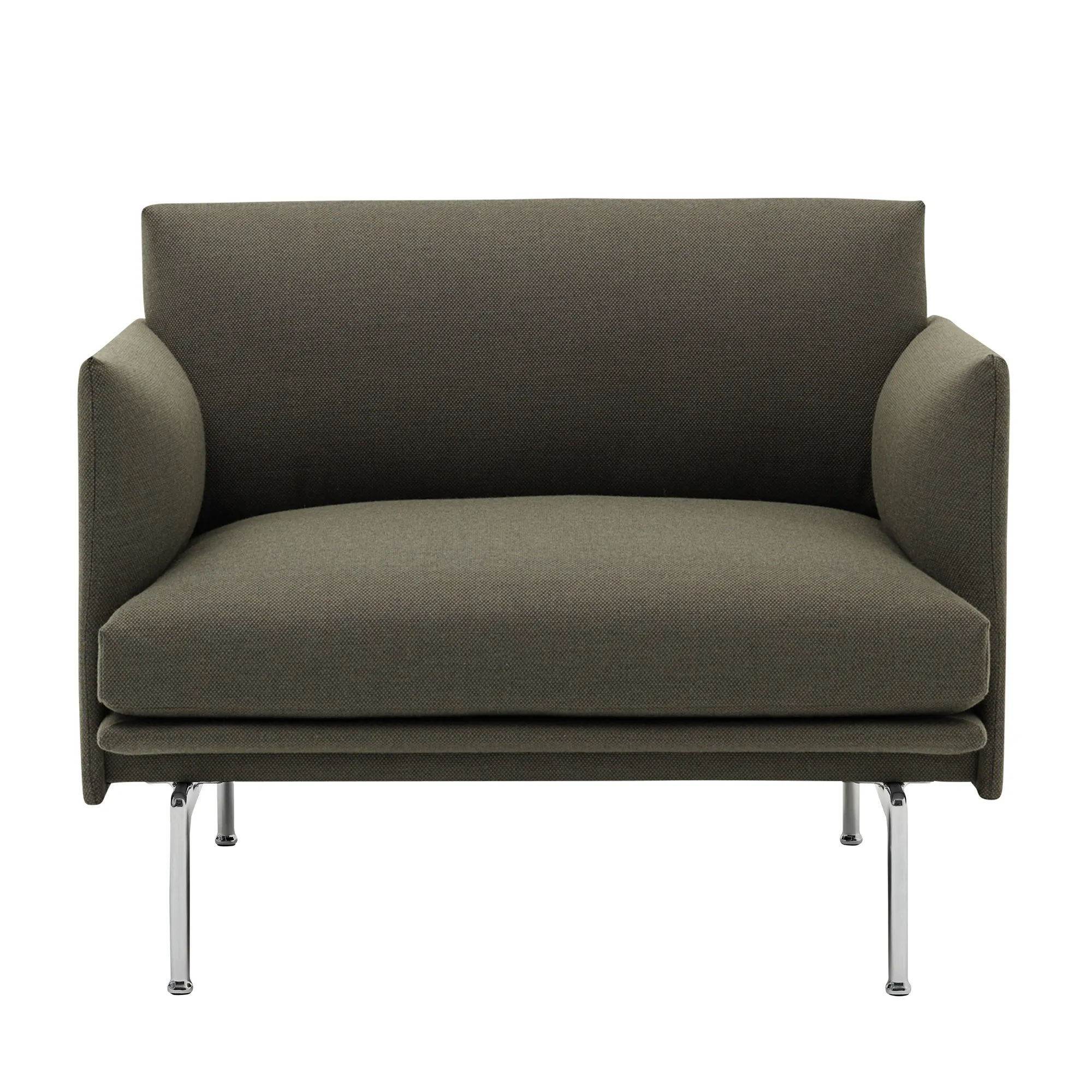 Outline Chair / Polished Aluminium Base