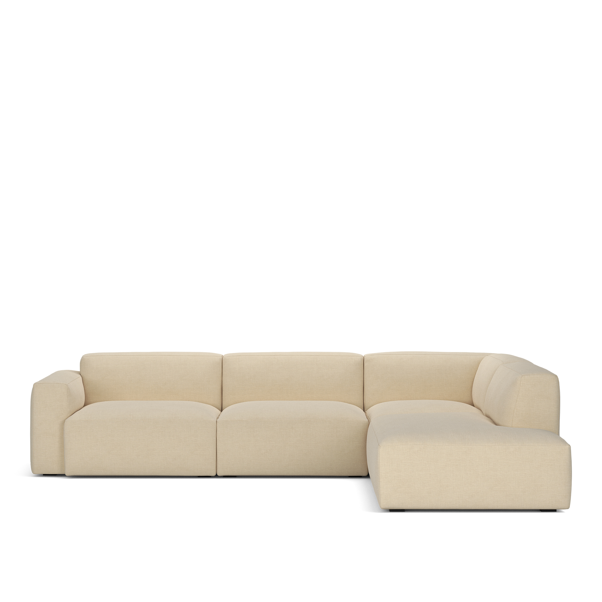 NOGA - Brick 4-Seater Corner Open End Right Sienna 101 Removable Upholstery - Soffor