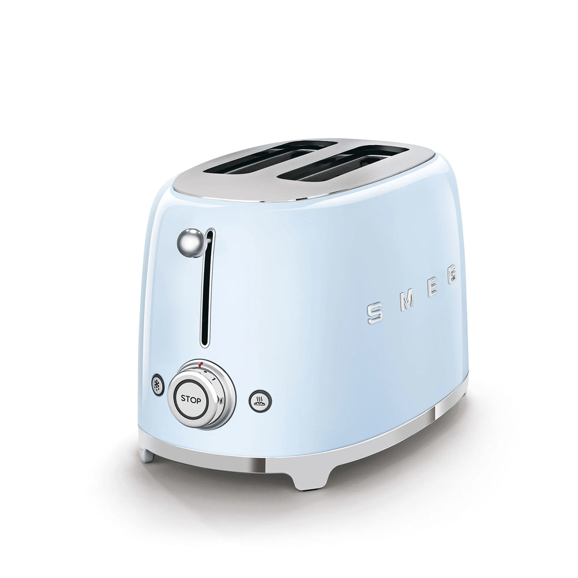Smeg 2 Slice Toasters Pastel Blue