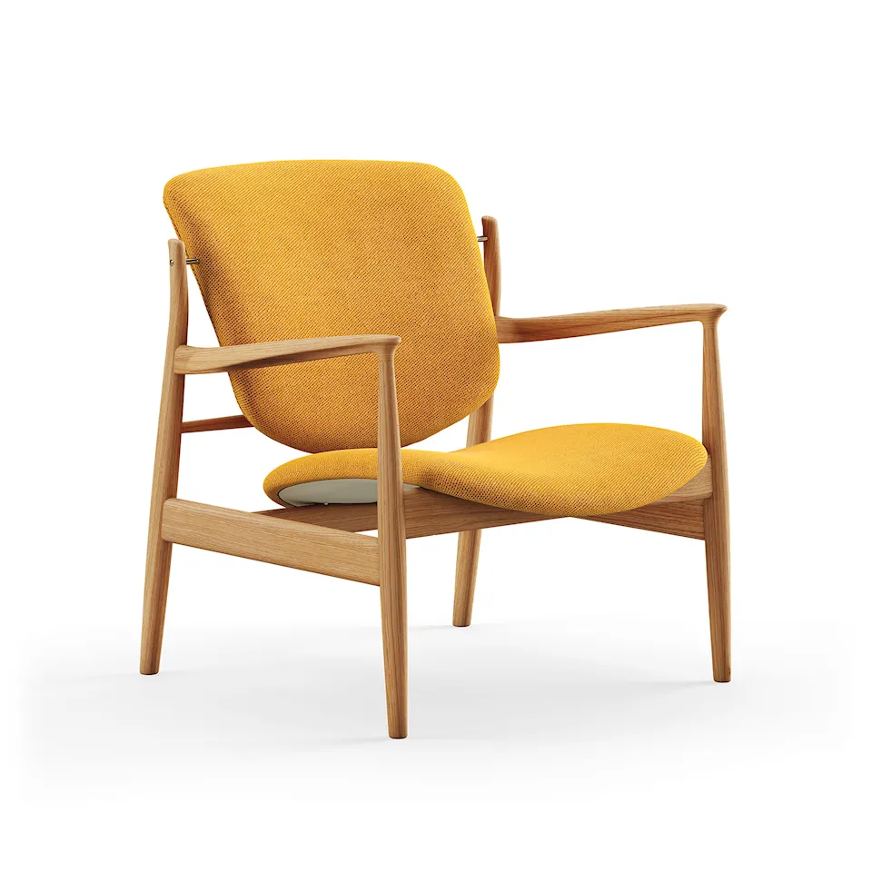 France fåtölj Dark oiled oak