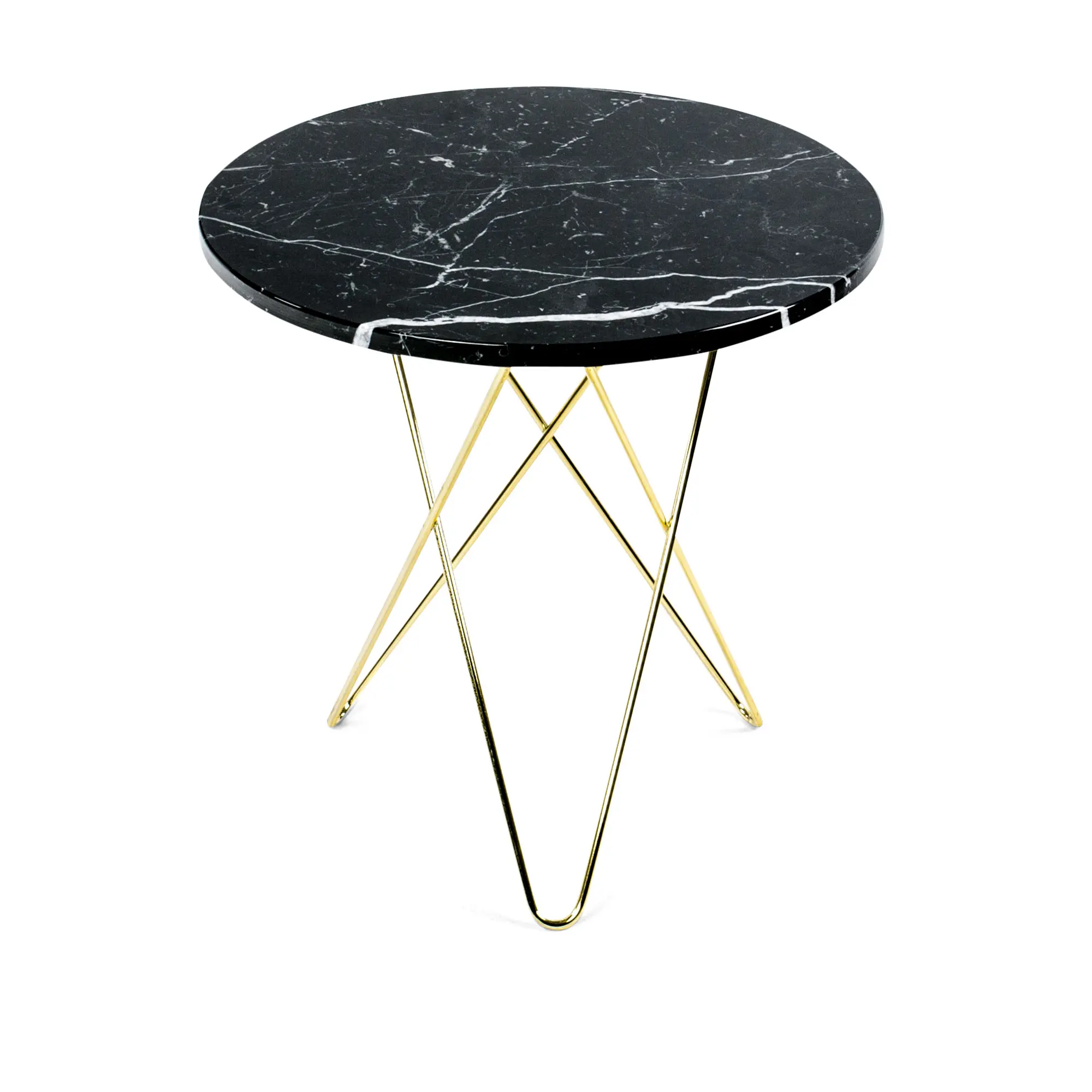 Tall Mini O Table - Marble