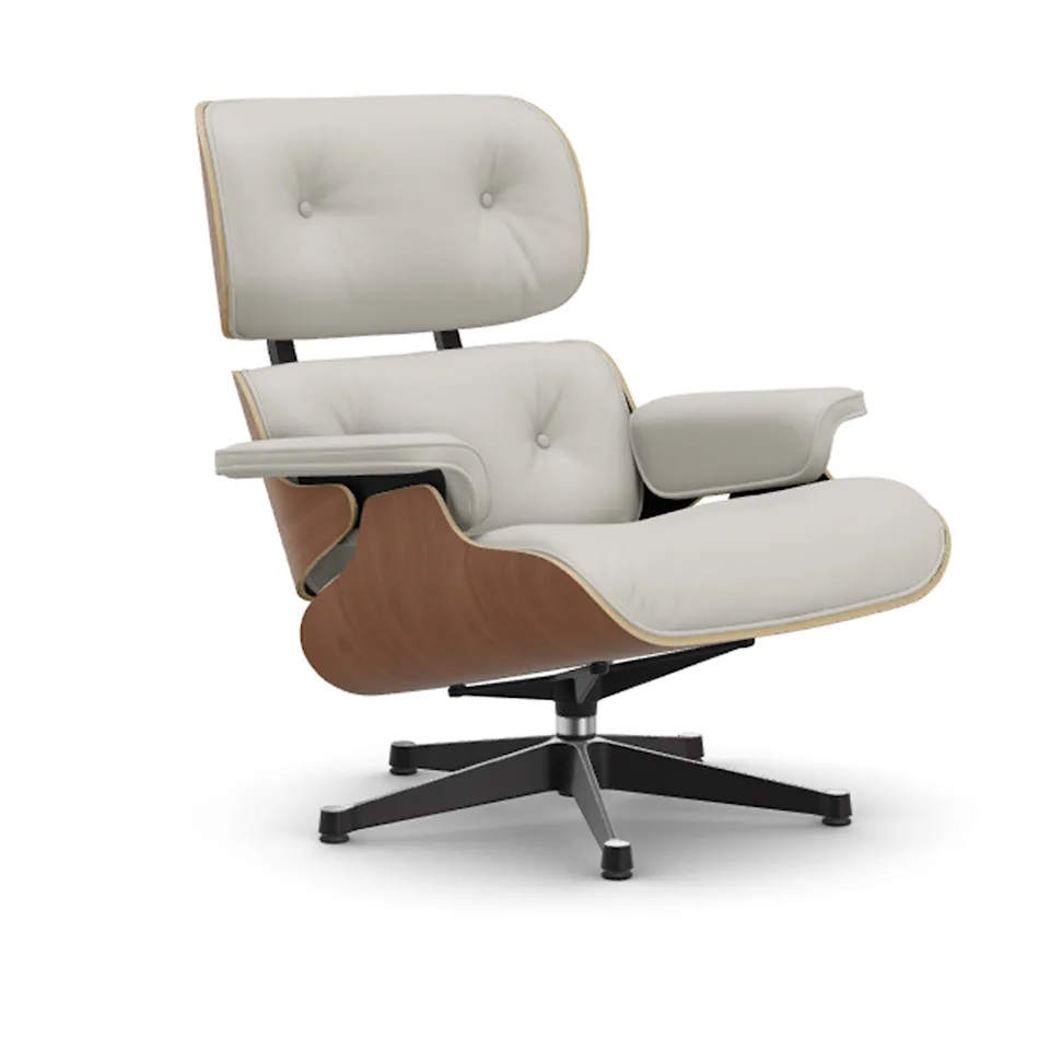 Eames Lounge Chair Cherry Polished/Black fåtölj