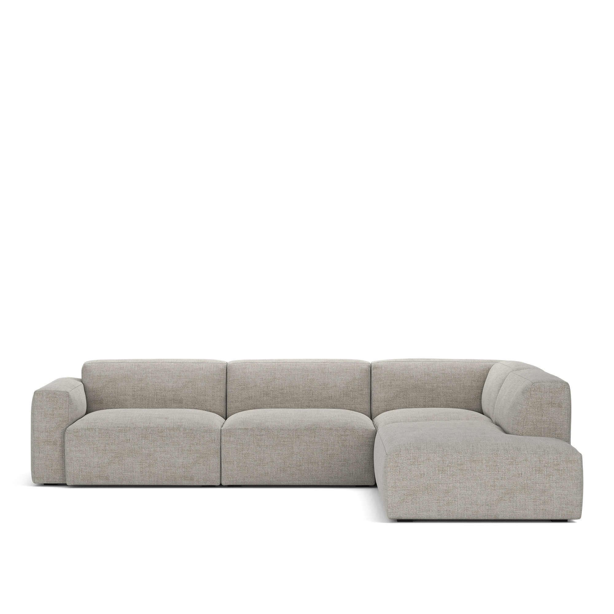 NOGA - Brick 4-Seater Corner Open End Right Sienna 103 Removable Upholstery - Soffor