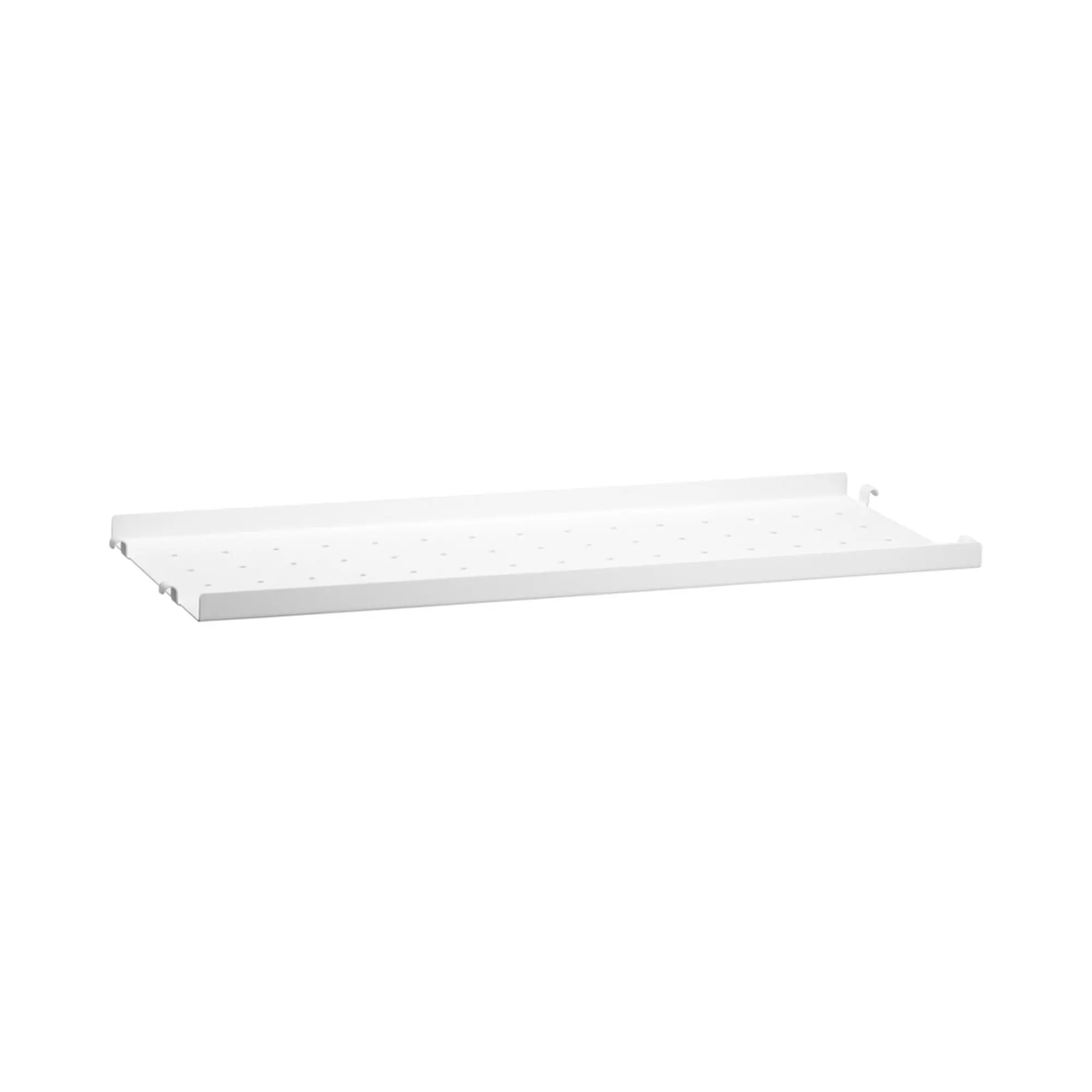metallhylleplate 58x20cm låg kant