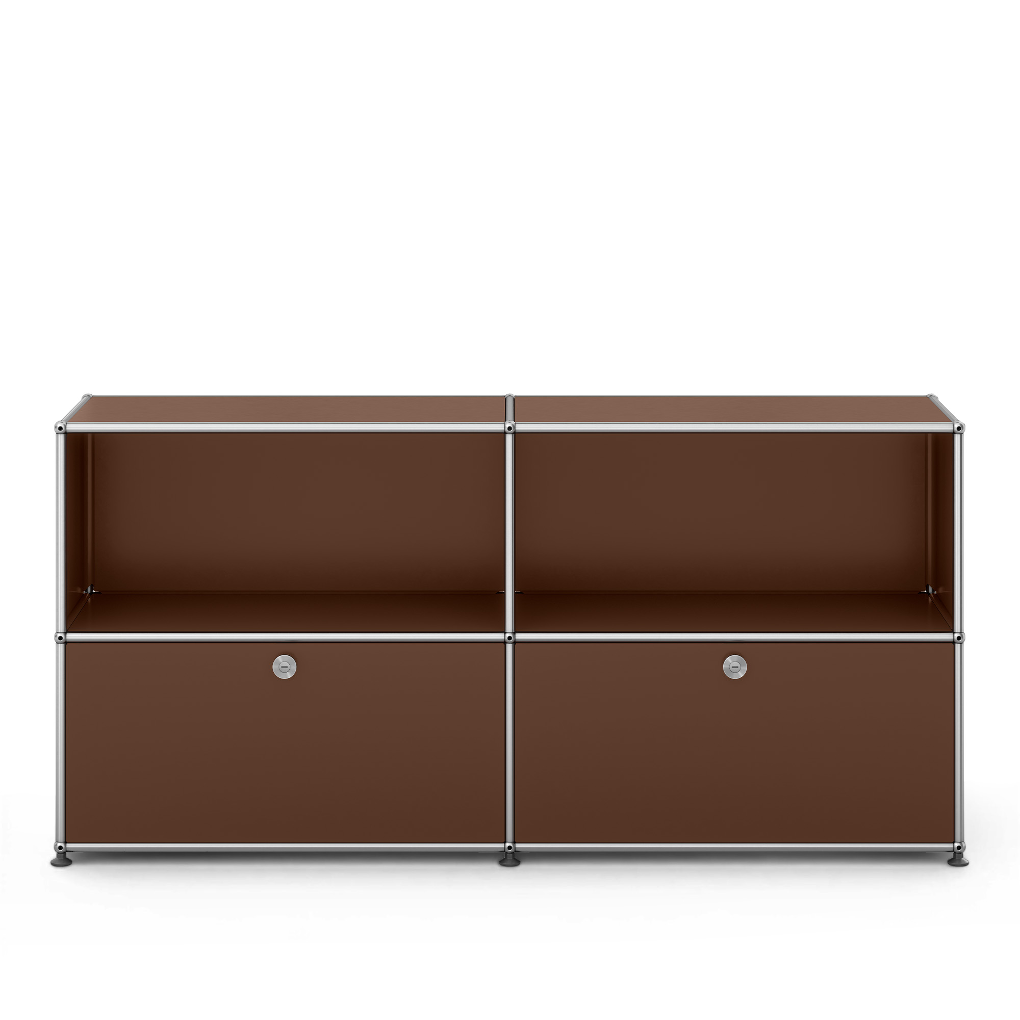 USM - USM Haller Sideboard C2 USM Brown - Skänkar och sideboards - Fritz Haller & Paul Schärer - Brun | Möbler - Förvaring Och Hyllor - Skänkar Och Sideboards | Möbelexperten