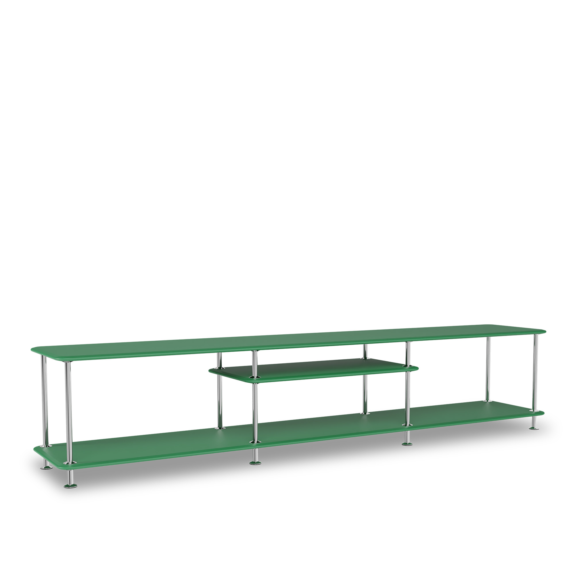 montana - montana free 111010 232-parsleystructure 44c-chrome - tv-bänkar - jakob wagner - grön - metall/trä