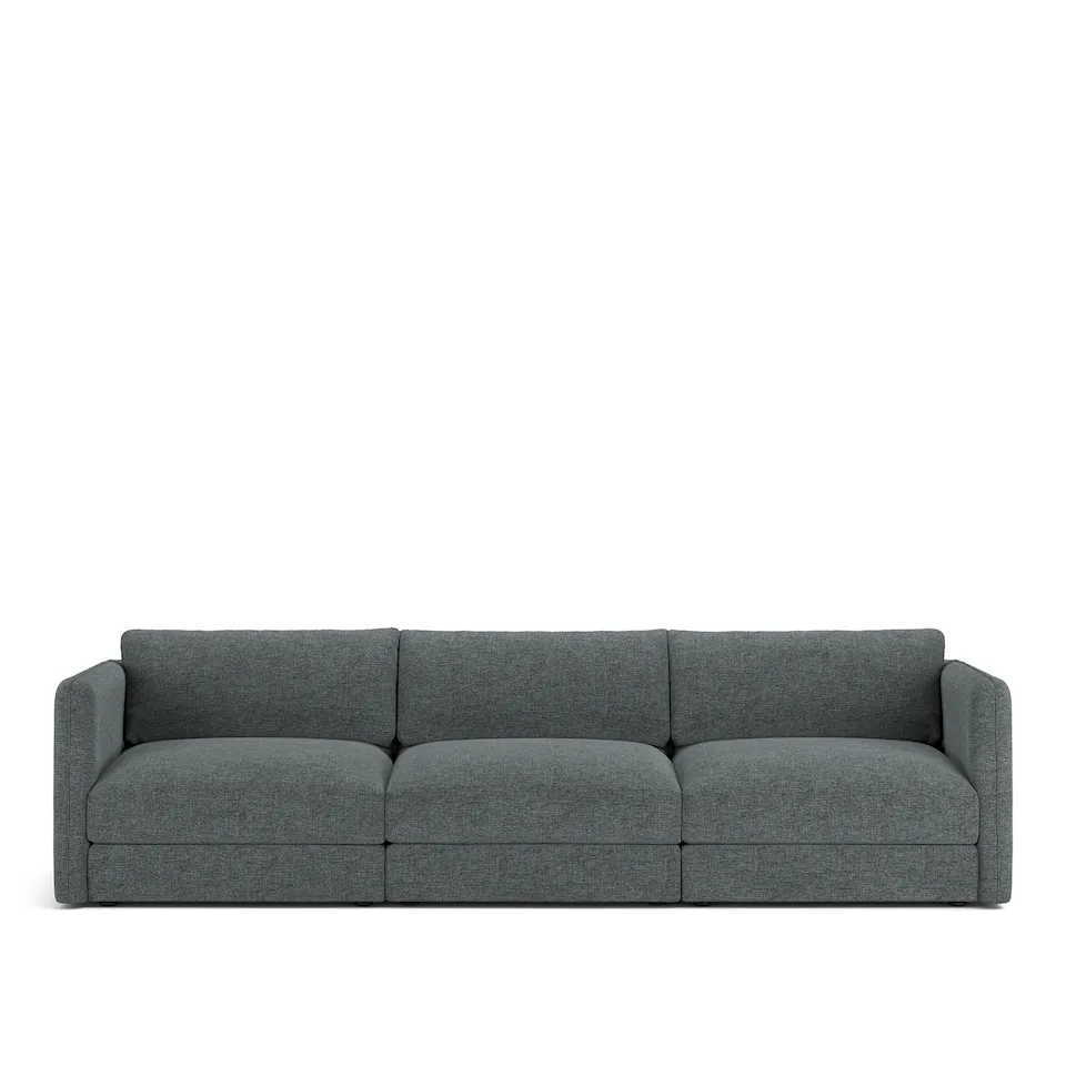 Pavarotti 3-Seater, Fixed Cover, Cushion Variant 03, Sienna 03