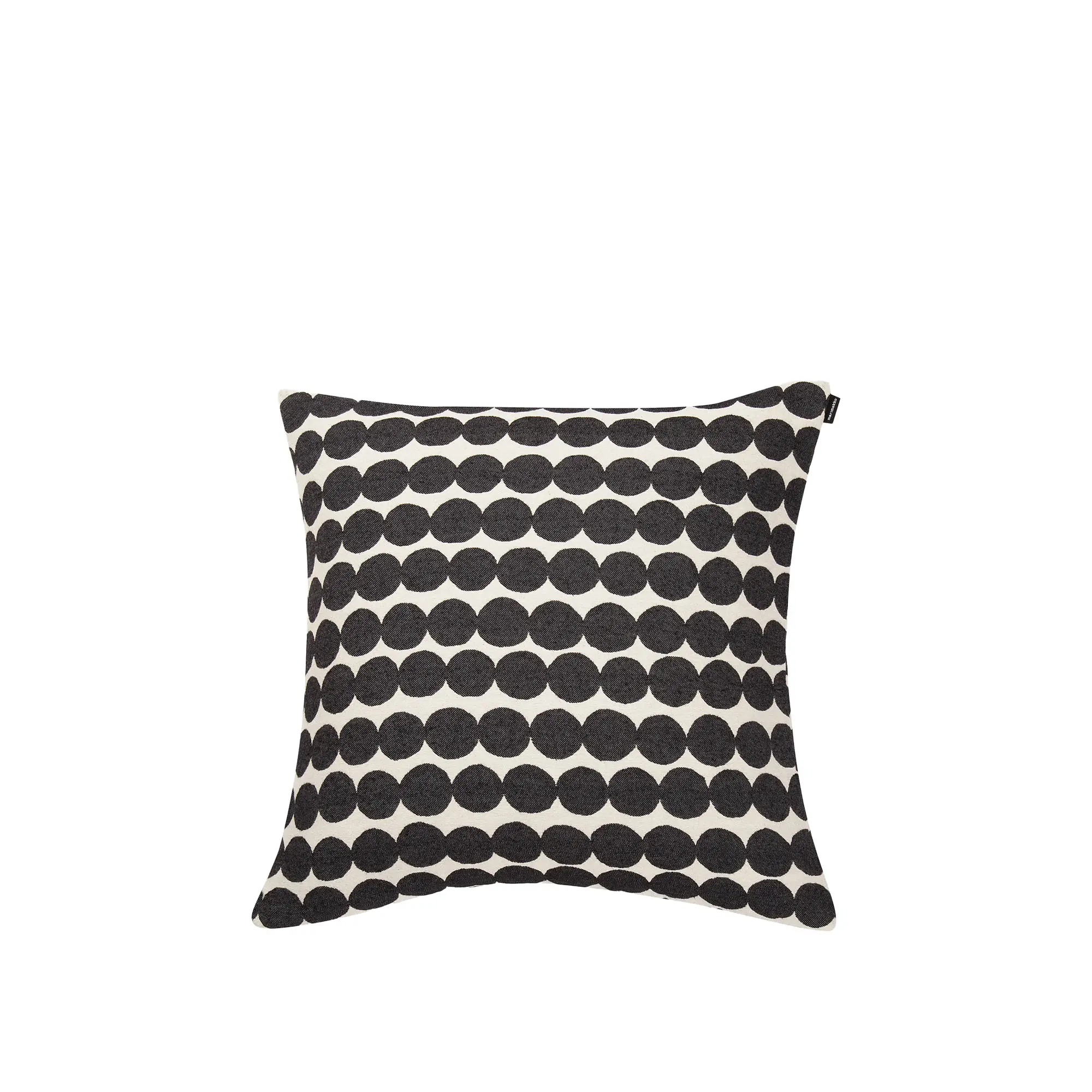 Räsymatto kuddfodral 50x50 white, black