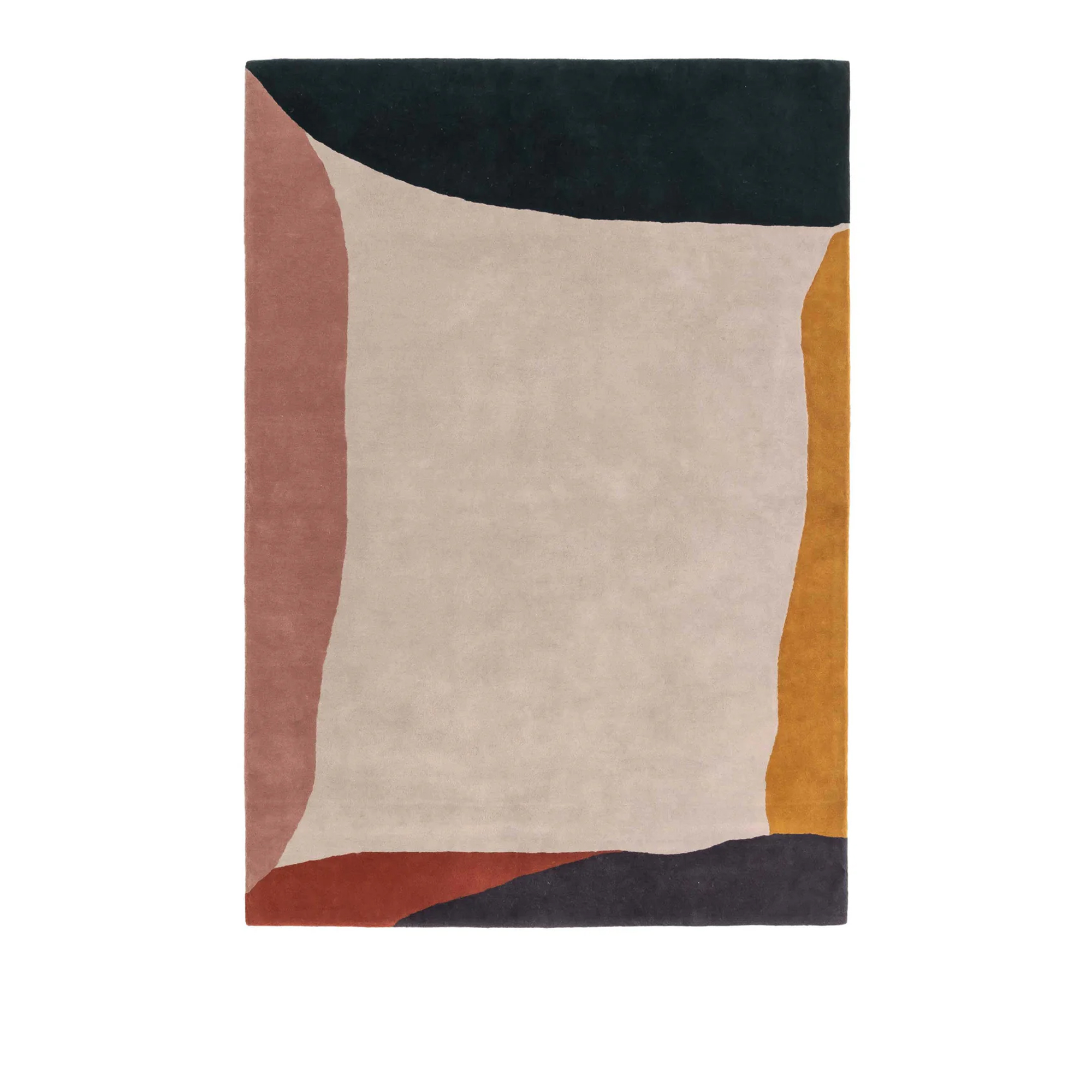 Nanimarquina - Tones Tufted 3 Matta 170 x 240 - Ullmattor - Claudia Valsells - Flerfärgad