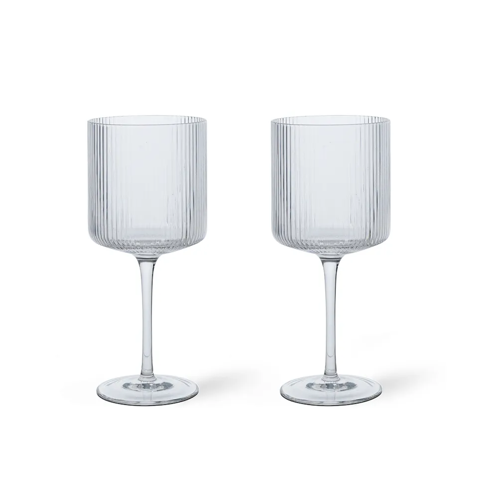 Ripple rödvinsglas 2-pack