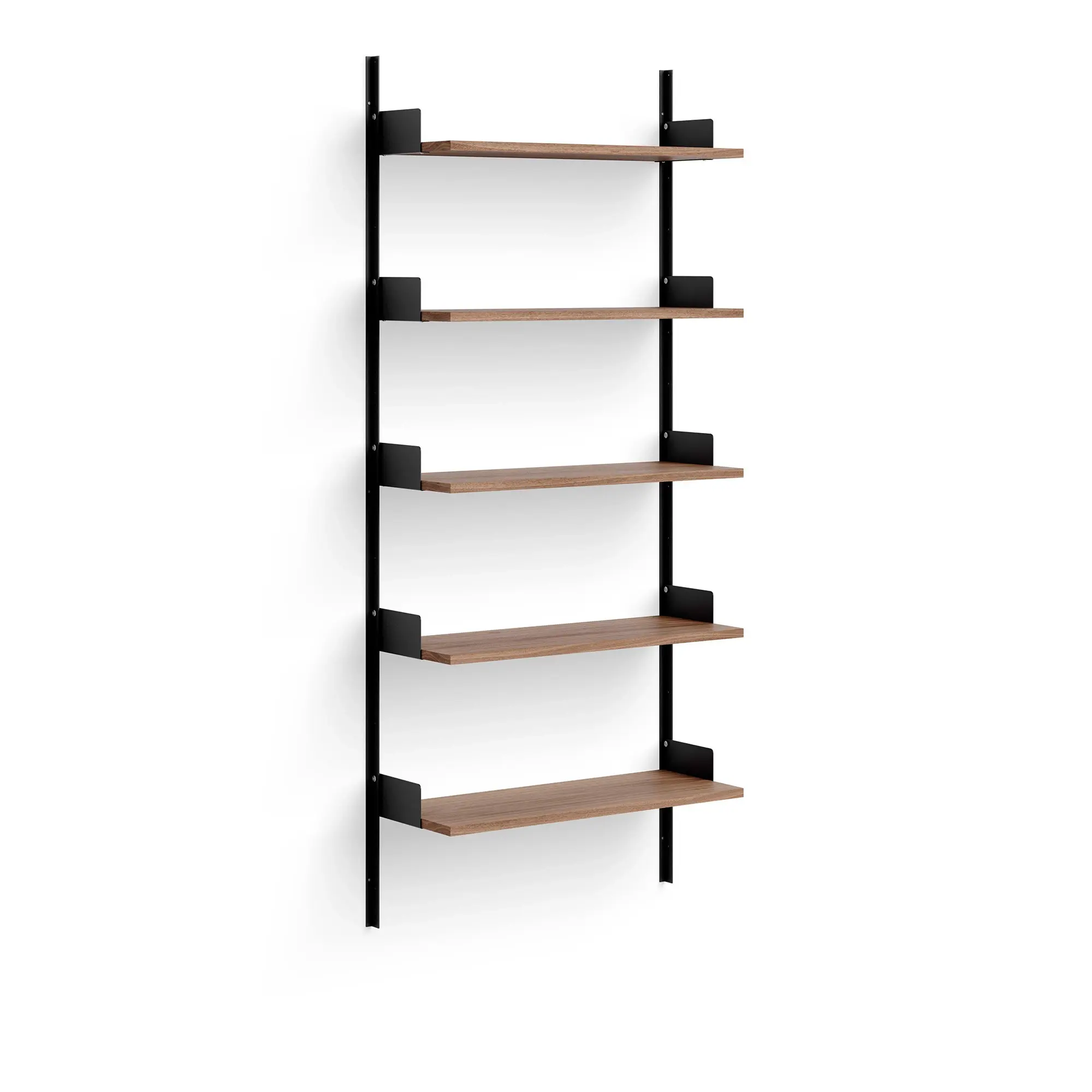 New Works Wall Shelf 190 - Black Ash/Black