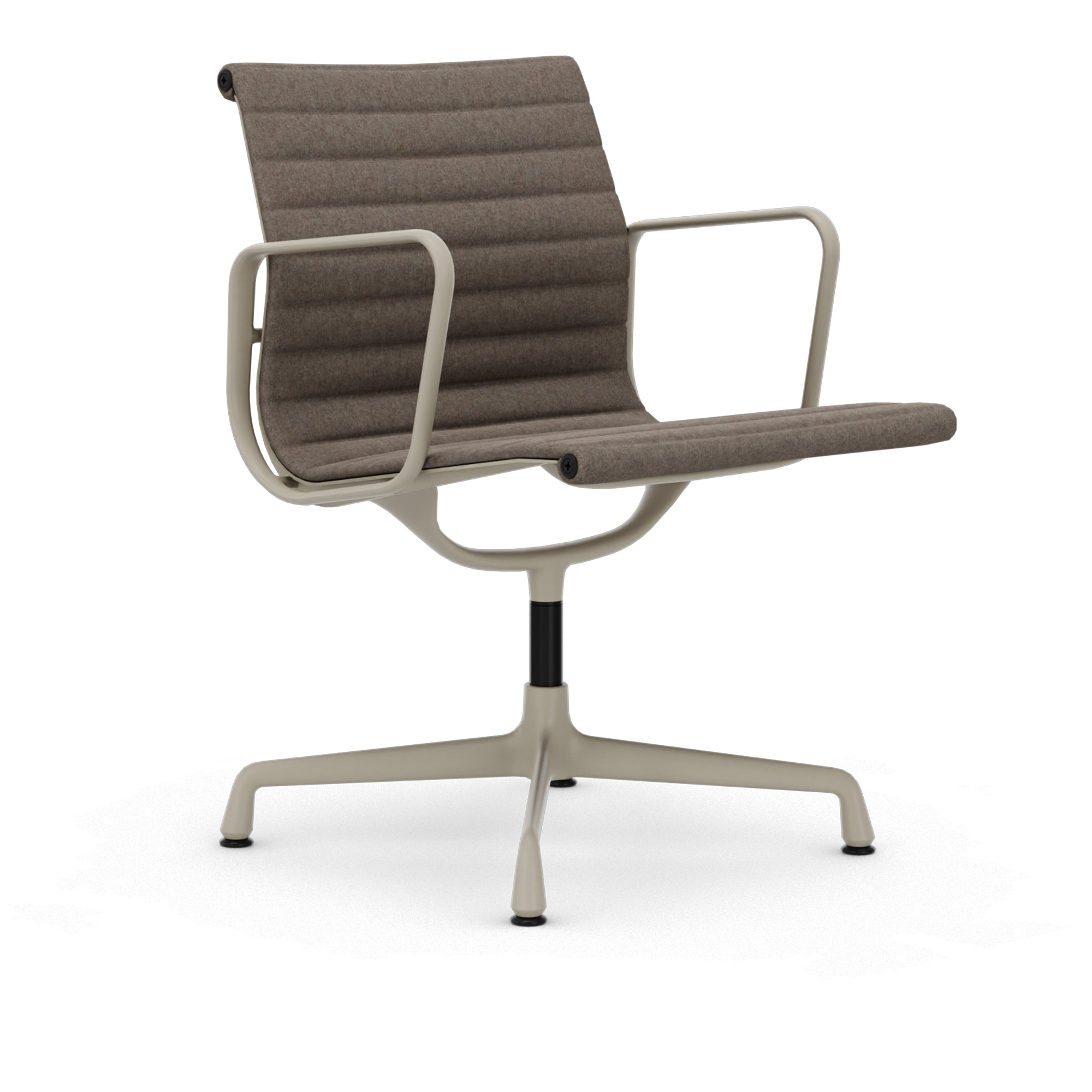 Vitra - EA 108 Chalk Cosy 2 Fossil 02 - Kontorsstolar - Charles & Ray Eames - Metall/Textilmaterial | Möbler - Stolar Och Pallar - Kontorsstolar | Möbelexperten