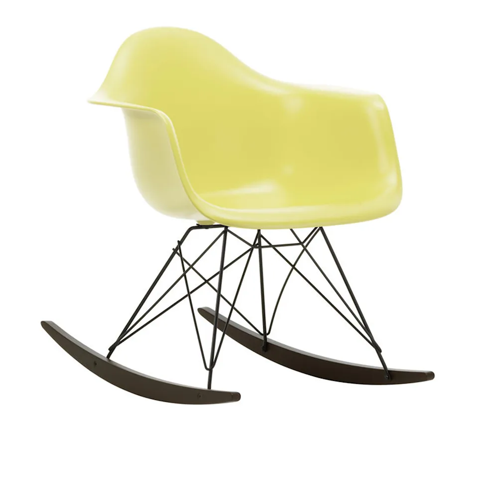 Eames RE Plastic Armchair RAR gungstol Basic Dark/Dark Maple