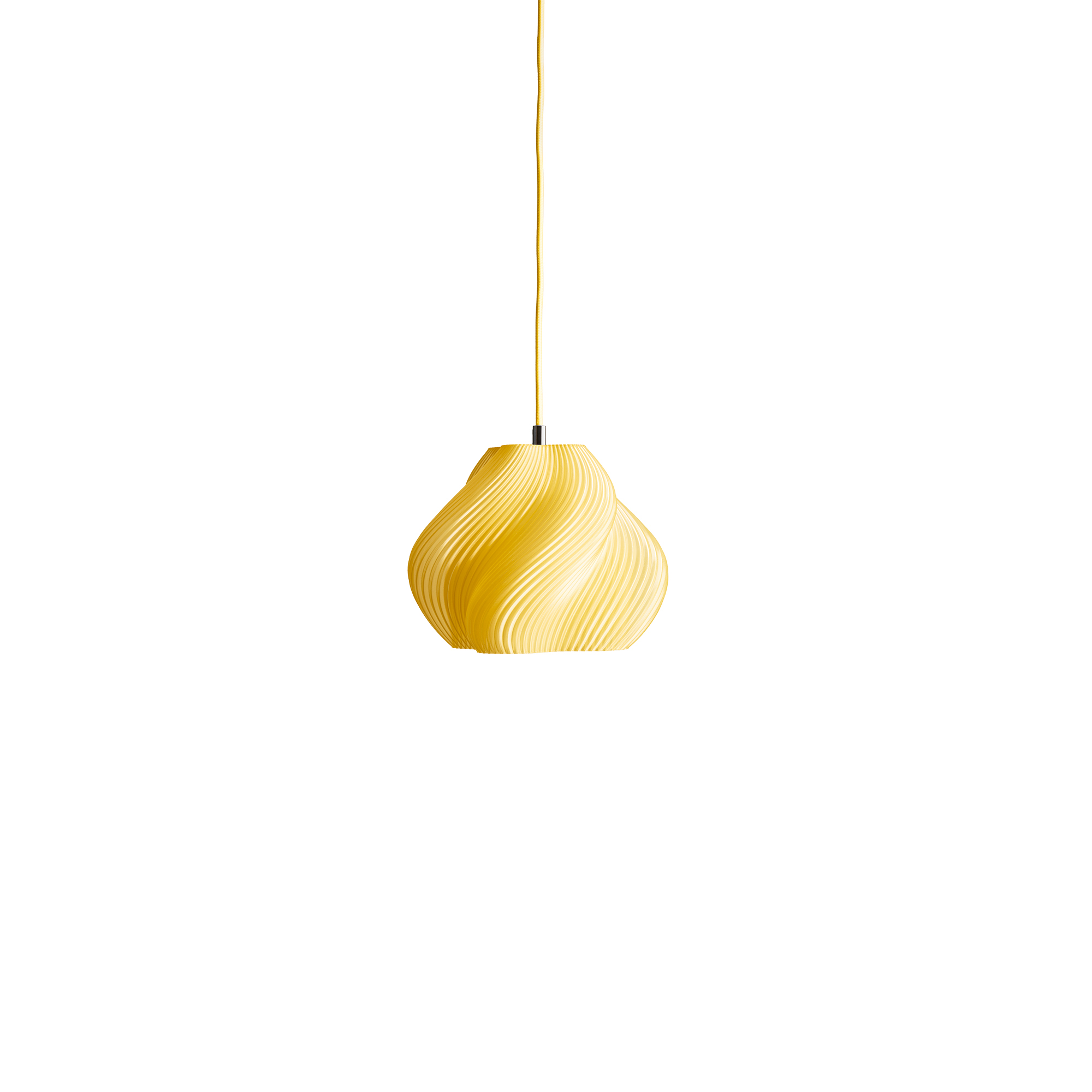 Crème Atelier - Soft Serve Pendant 01 Limoncello Sorbet - Brass - Pendellampor