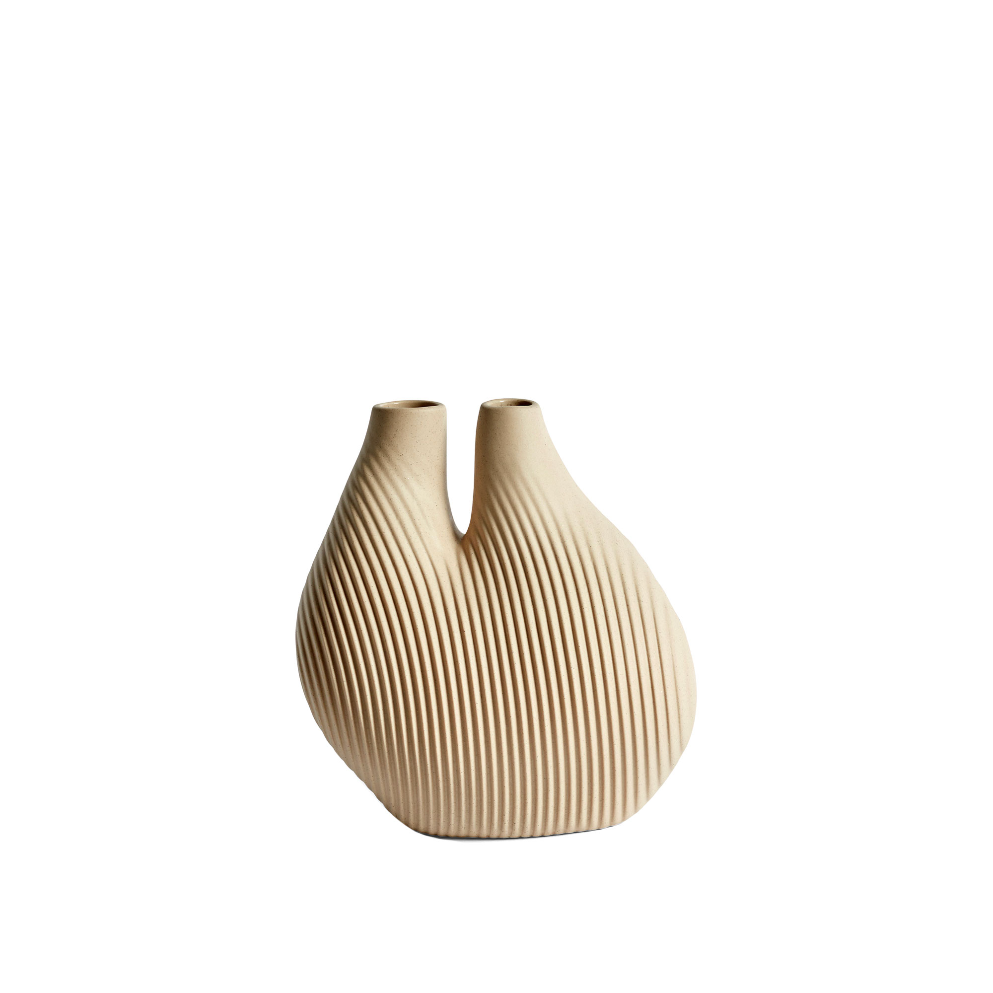 HAY - W&S Chamber Vase Light Beige - Krukker & vaser - Wang & Söderström - Beige