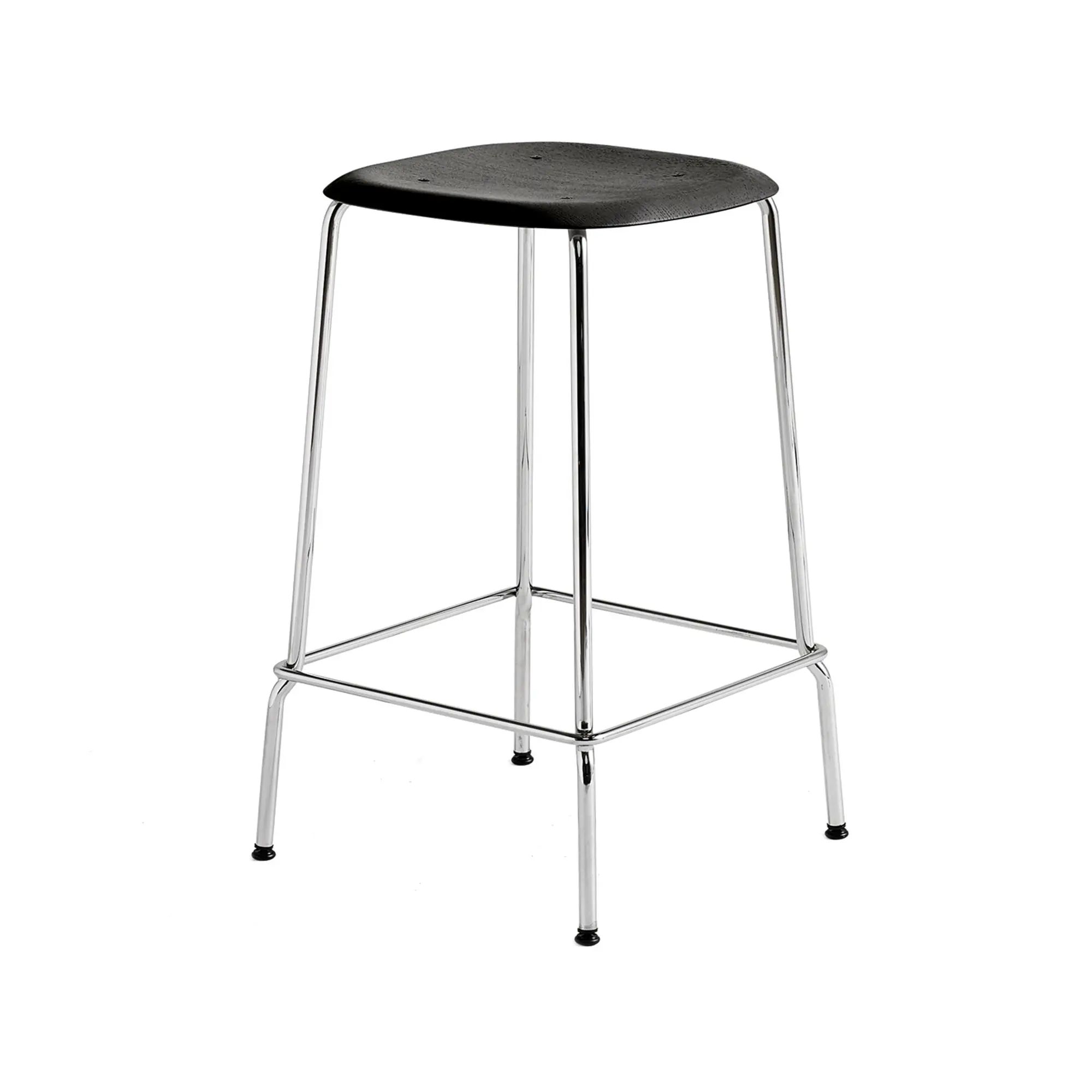 Soft Edge 80 barstol Chrome