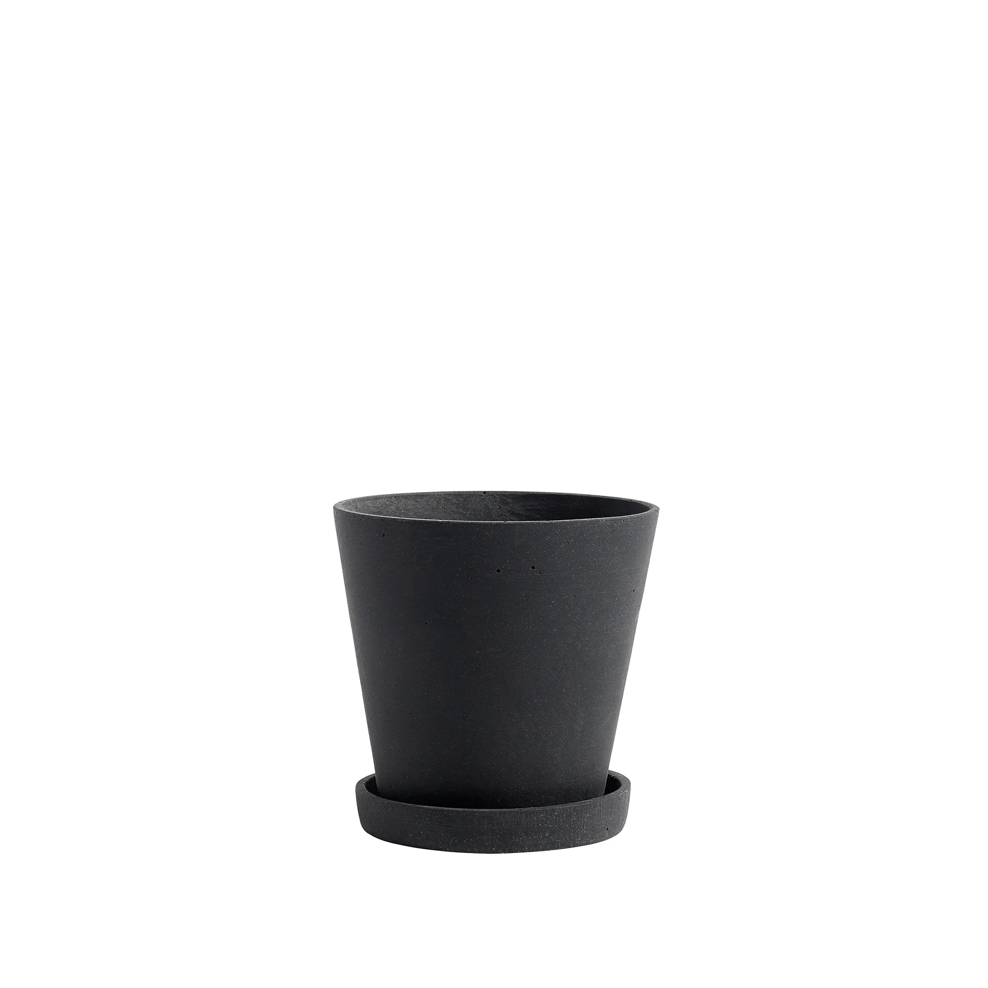 Flowerpot kruka & fat Black