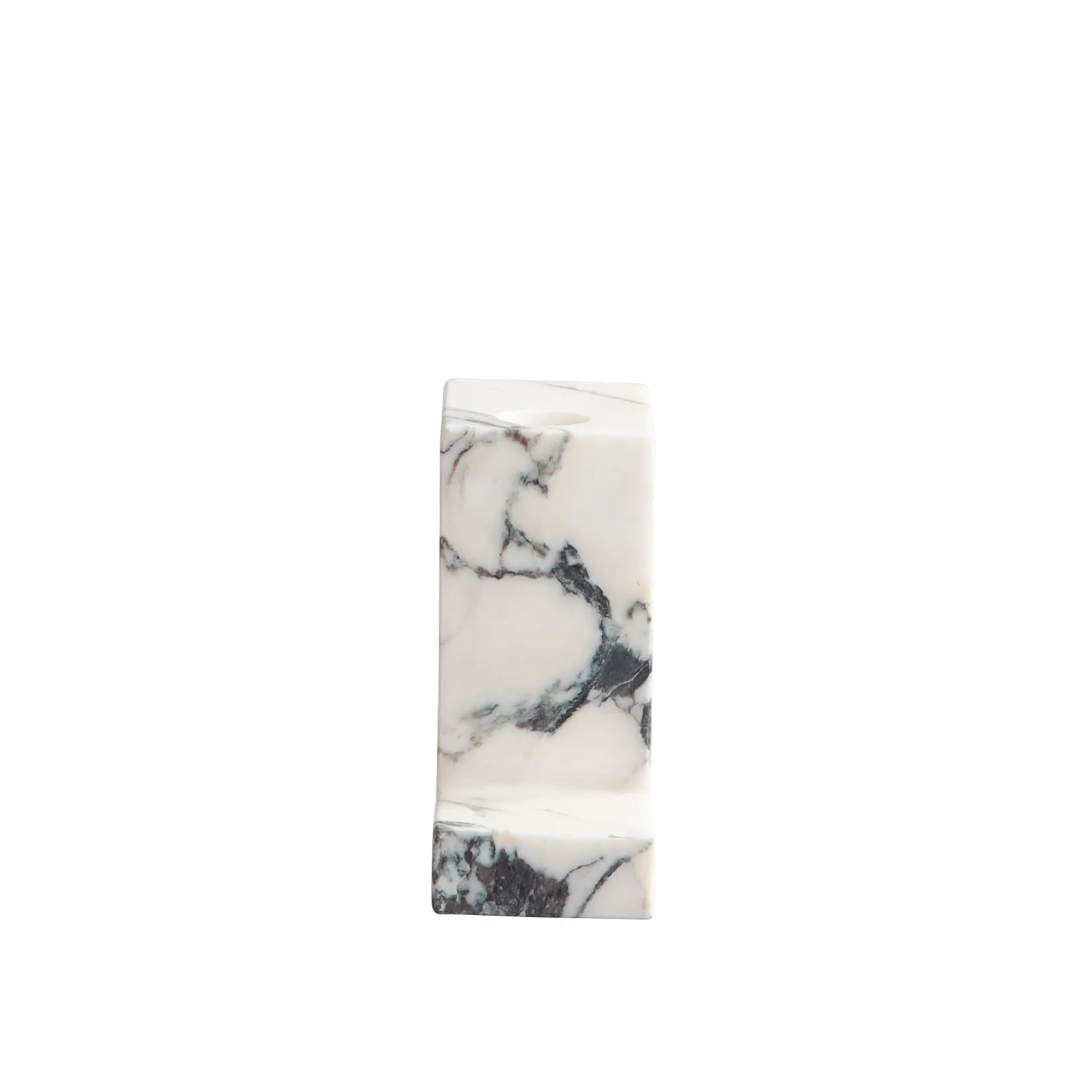 Brick Candle Holder Calacatta