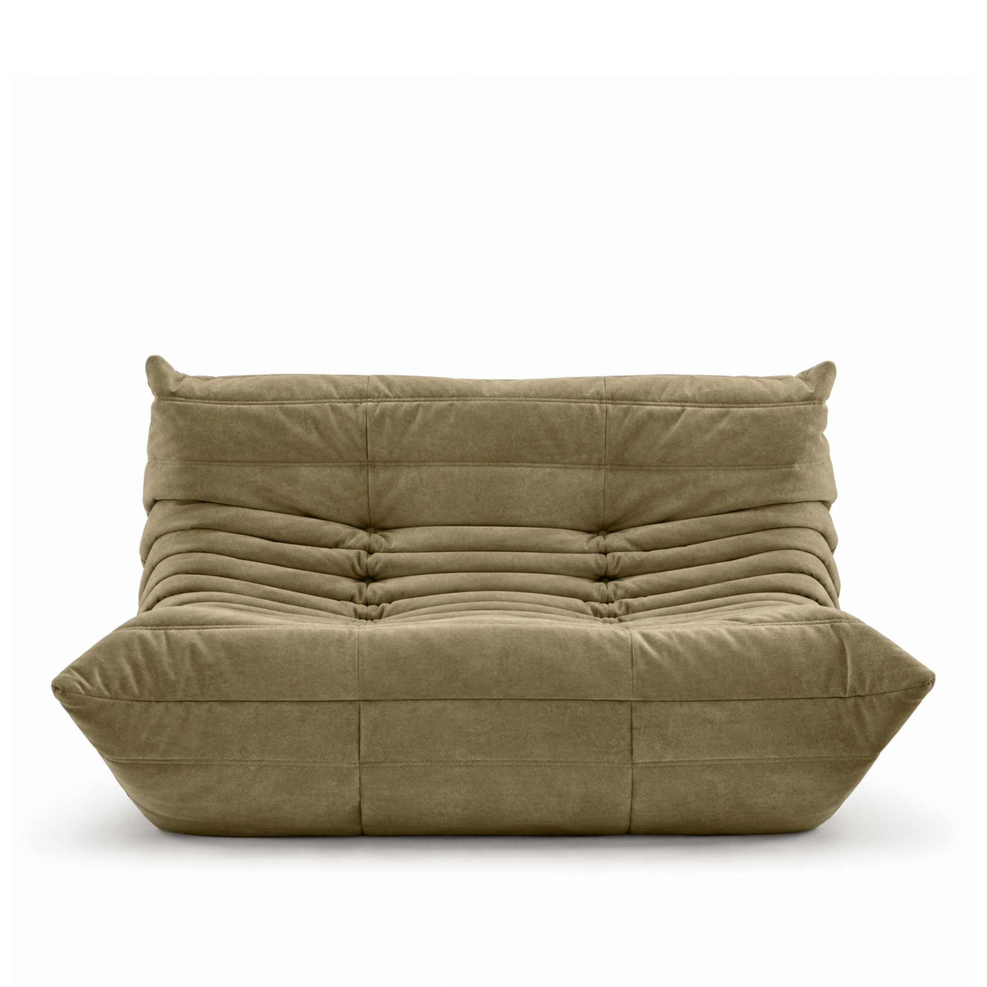Ligne Roset - Togo Small Settee Alcantara Dove Grey 4475 - Soffor - Michel Ducaroy - Textilmaterial/Skum