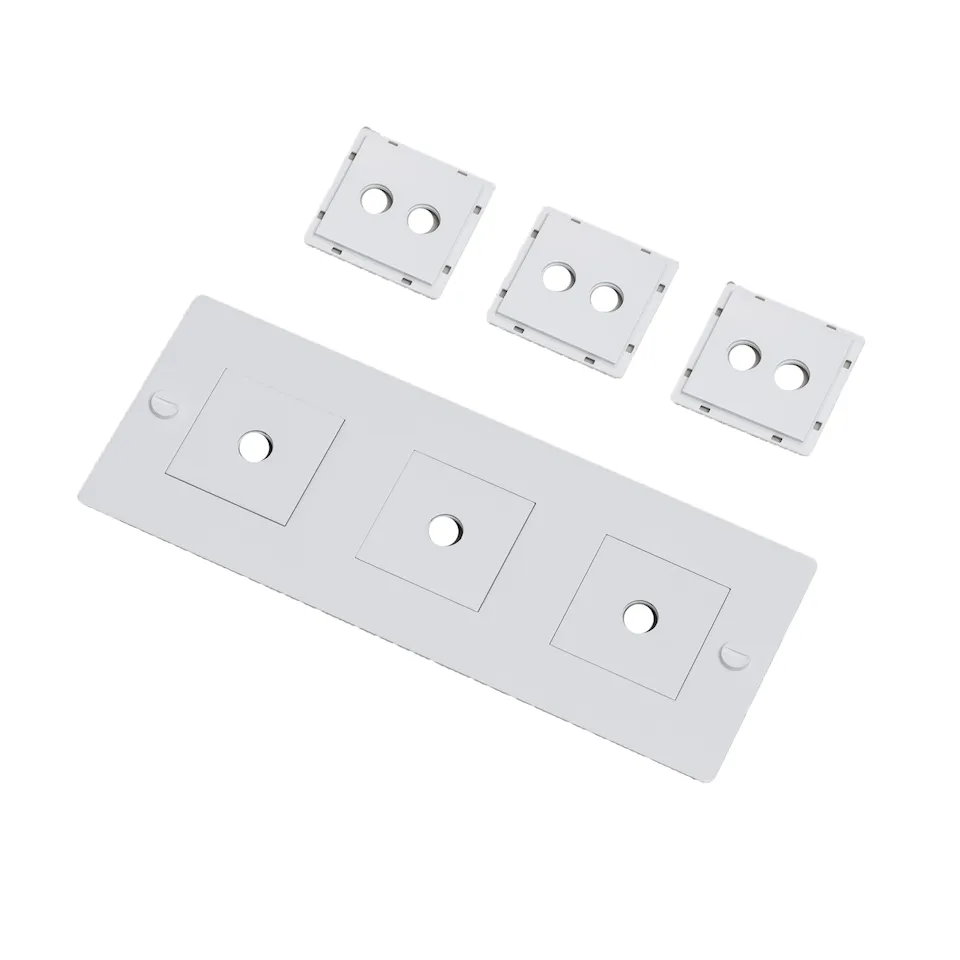 3G Wall Plate Horizontal With Infills