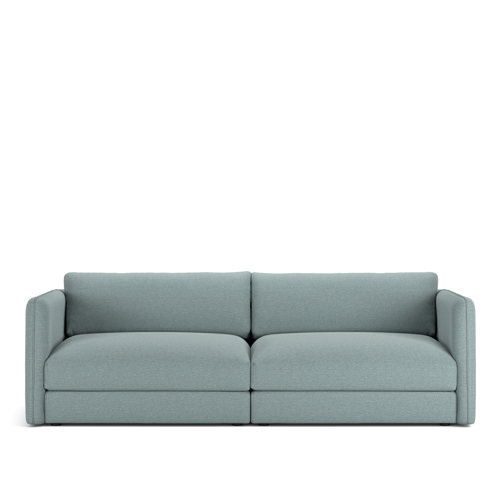 NOGA - Pavarotti 2.5-Seater, Fixed Cover, Cushion Variant 03, Lario 12 - Soffor - Bl&aring;