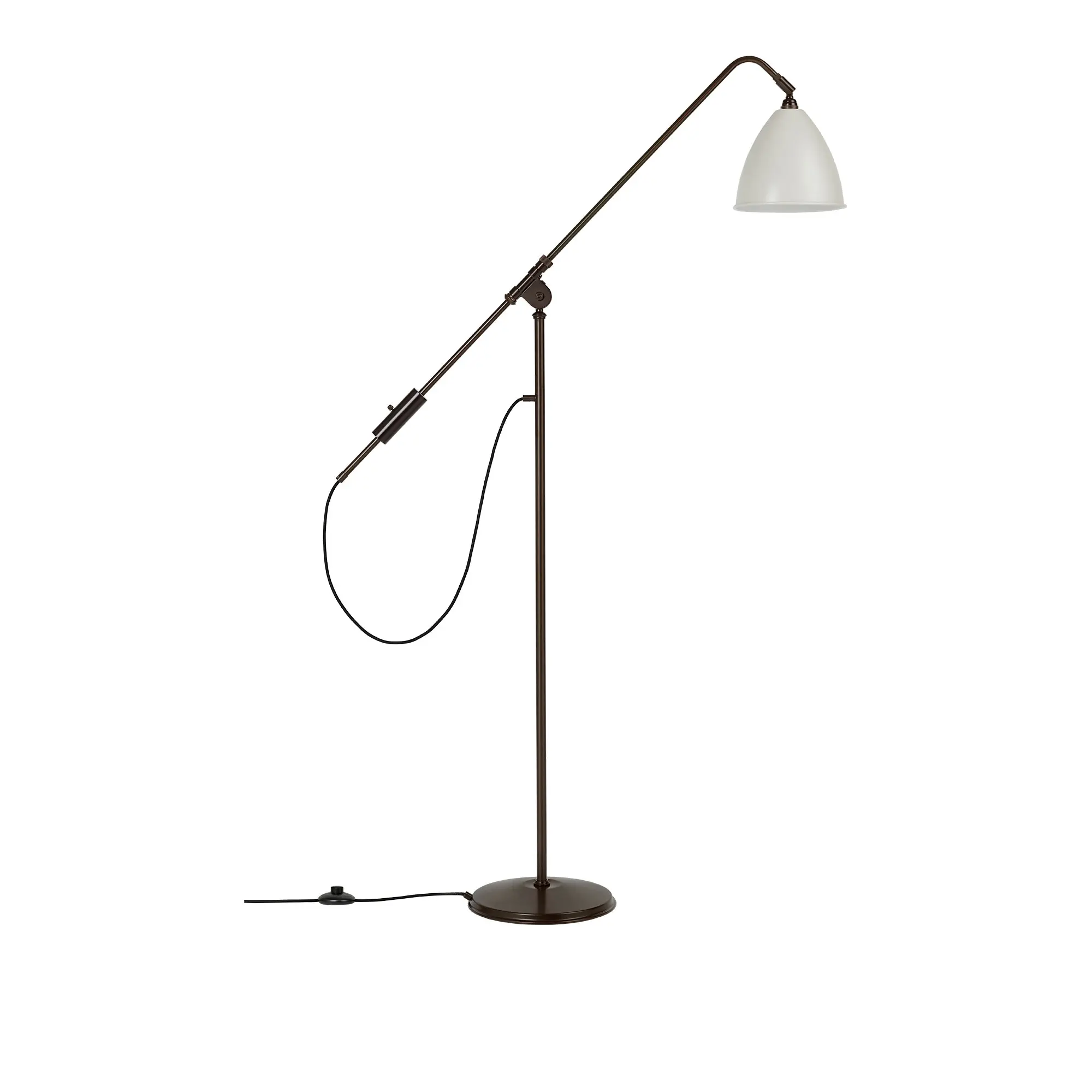 Bestlite BL4 golvlampa svart mässing