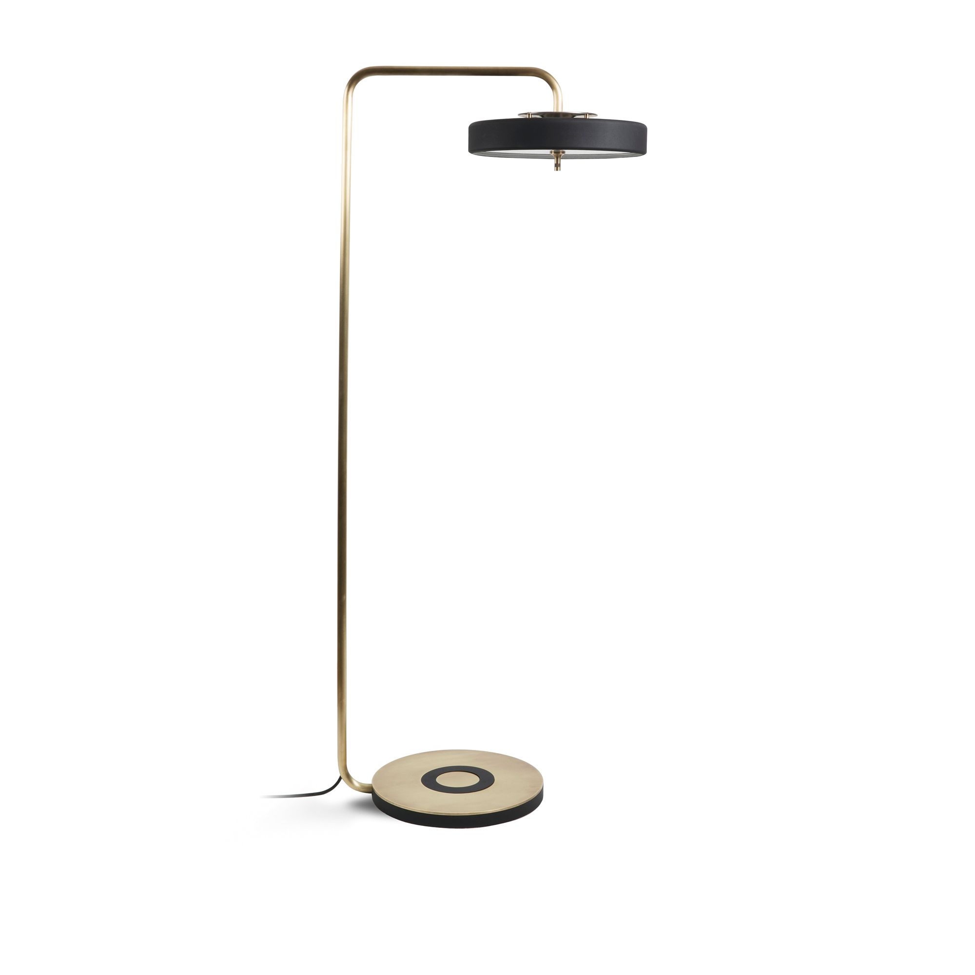 Bert Frank - Revolve Floor Lamp Black - Skärmlampor - Svart