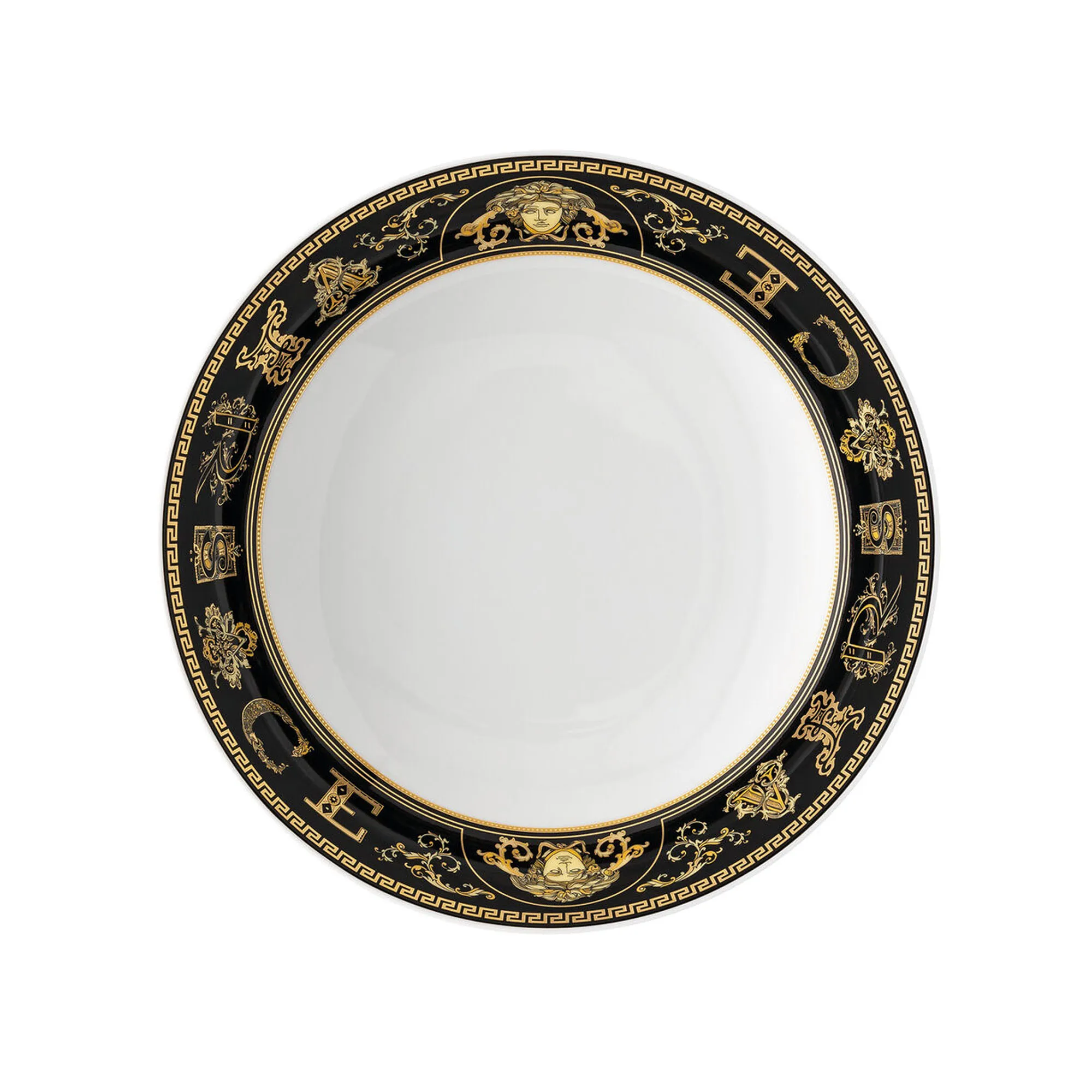 Virtus Gala Black, Djup tallrik 22 cm
