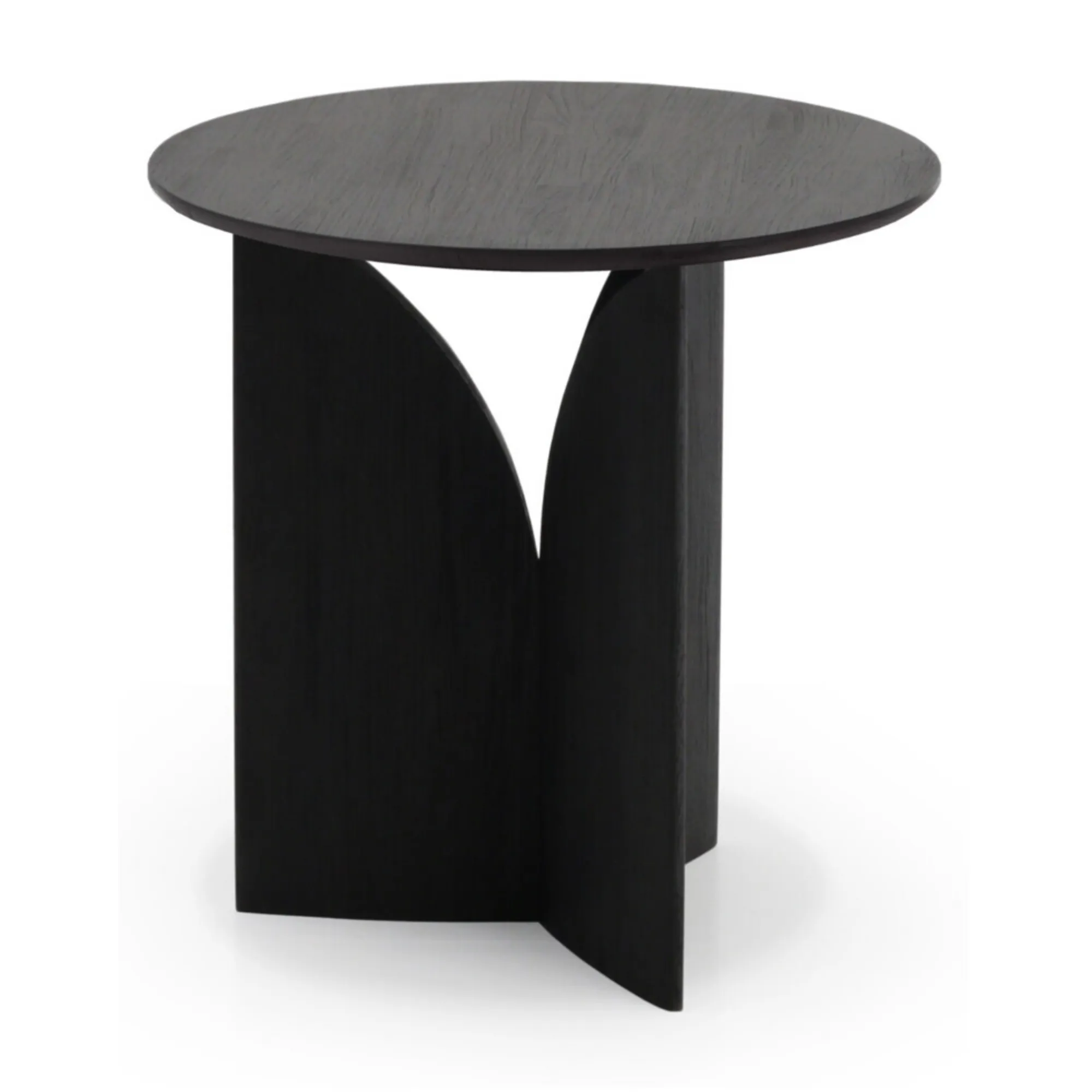 Teak Fin Side Table