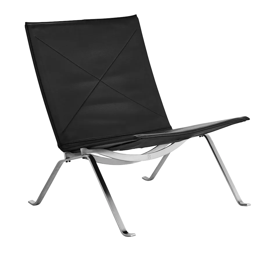 PK22 fåtölj läder