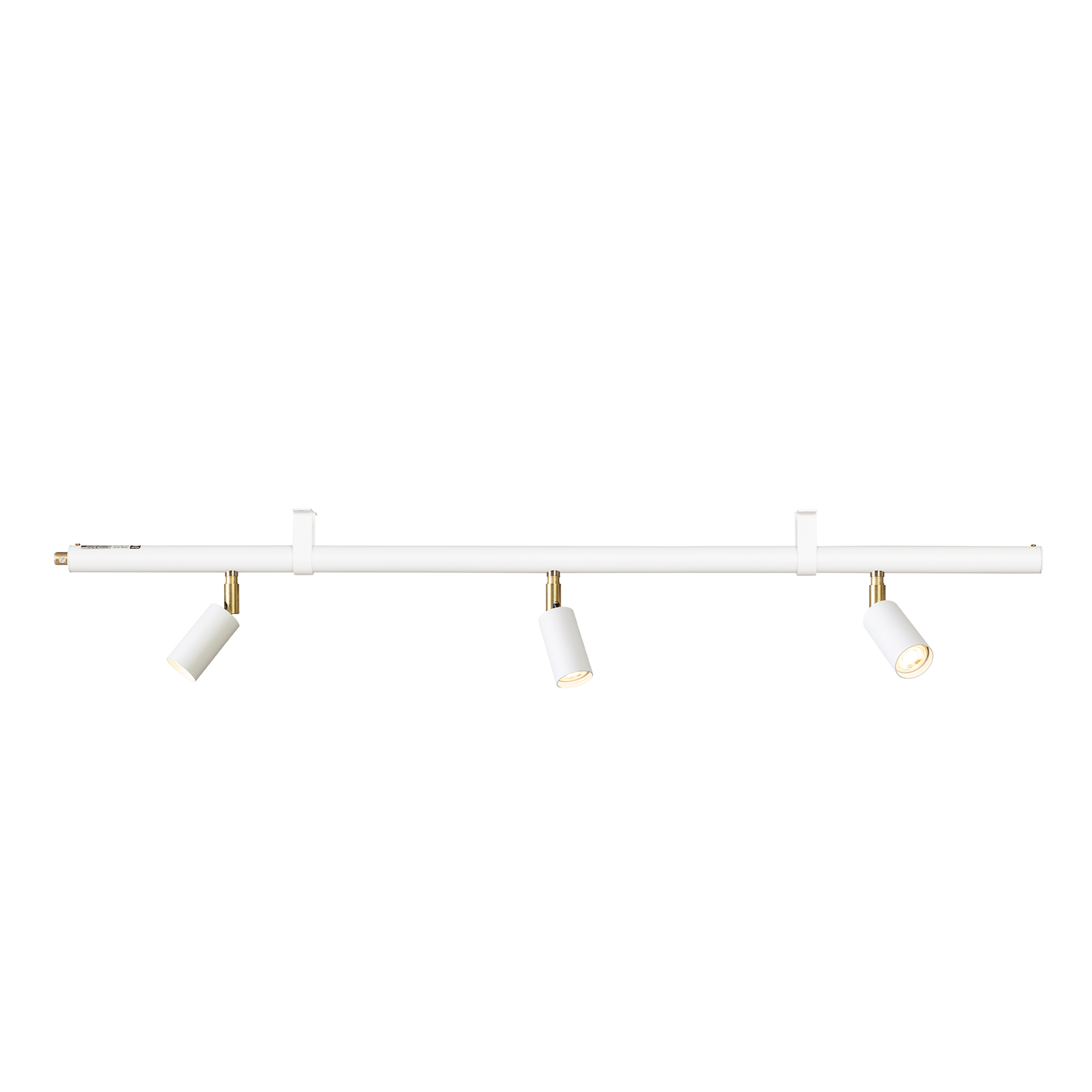 Örsjö Belysning - Starlight 3 spotlights – White textured lacquer RAL 9016 - Spotlights - Jonas Bohlin - Vit - Metall | Belysning - Taklampor - Spotlights | Möbelexperten