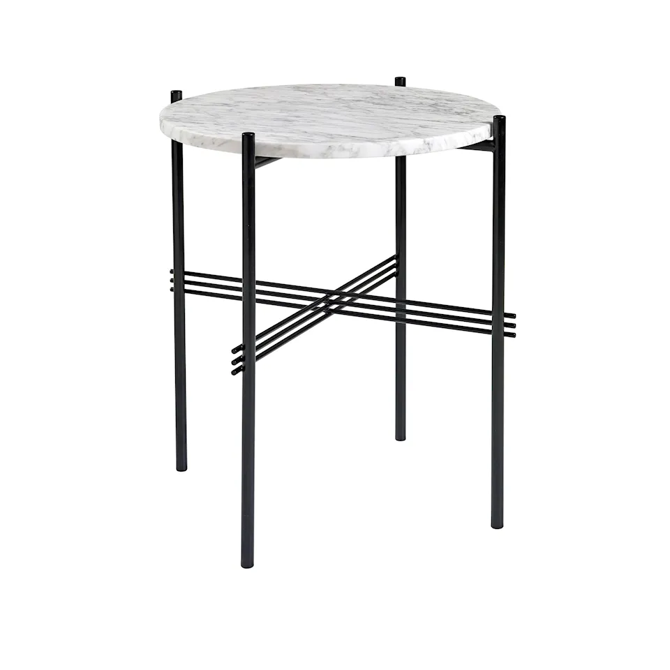 TS soffbord Ø40 cm svart