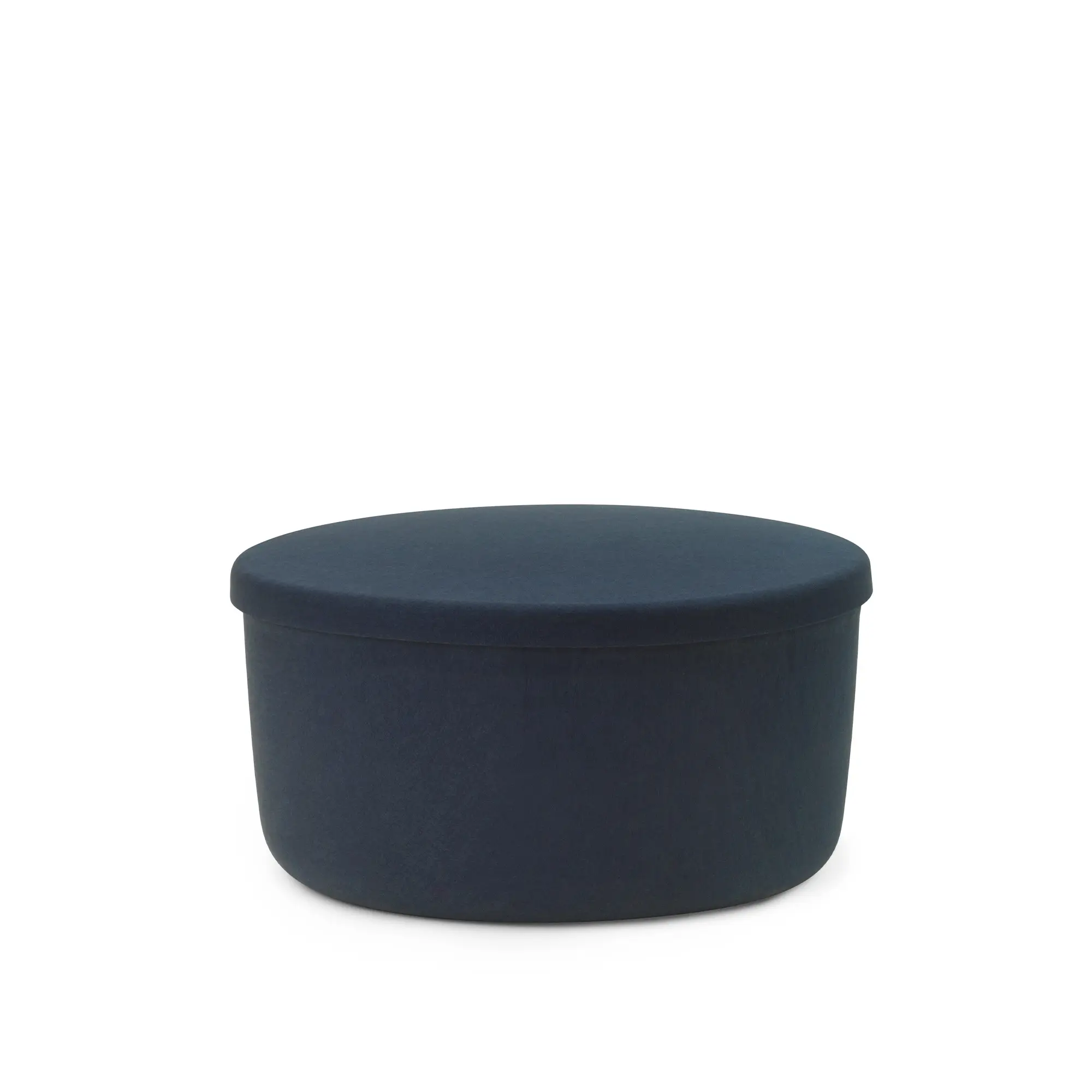 Hide Storage Pouf Large