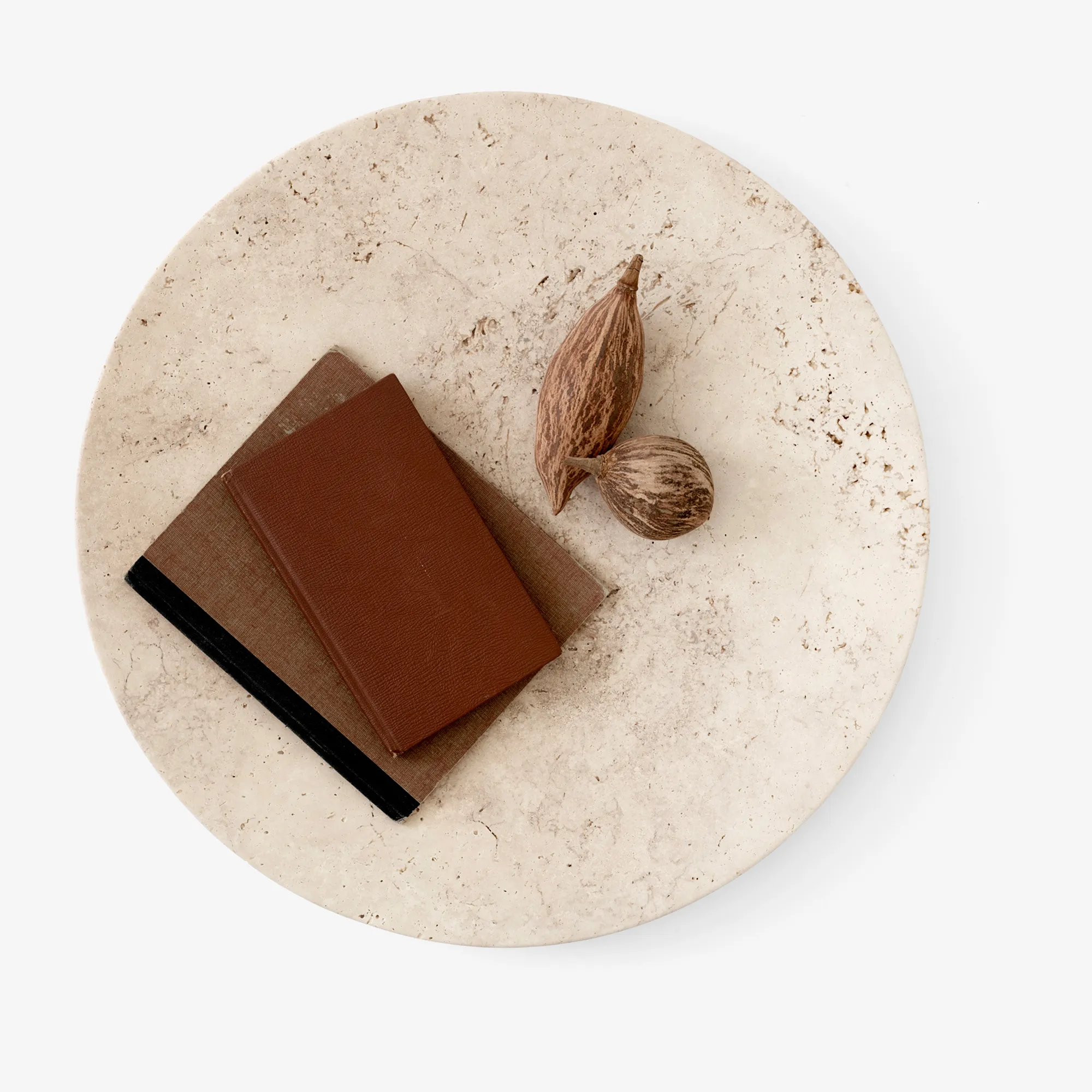 Collect Travertine Plate SC55
